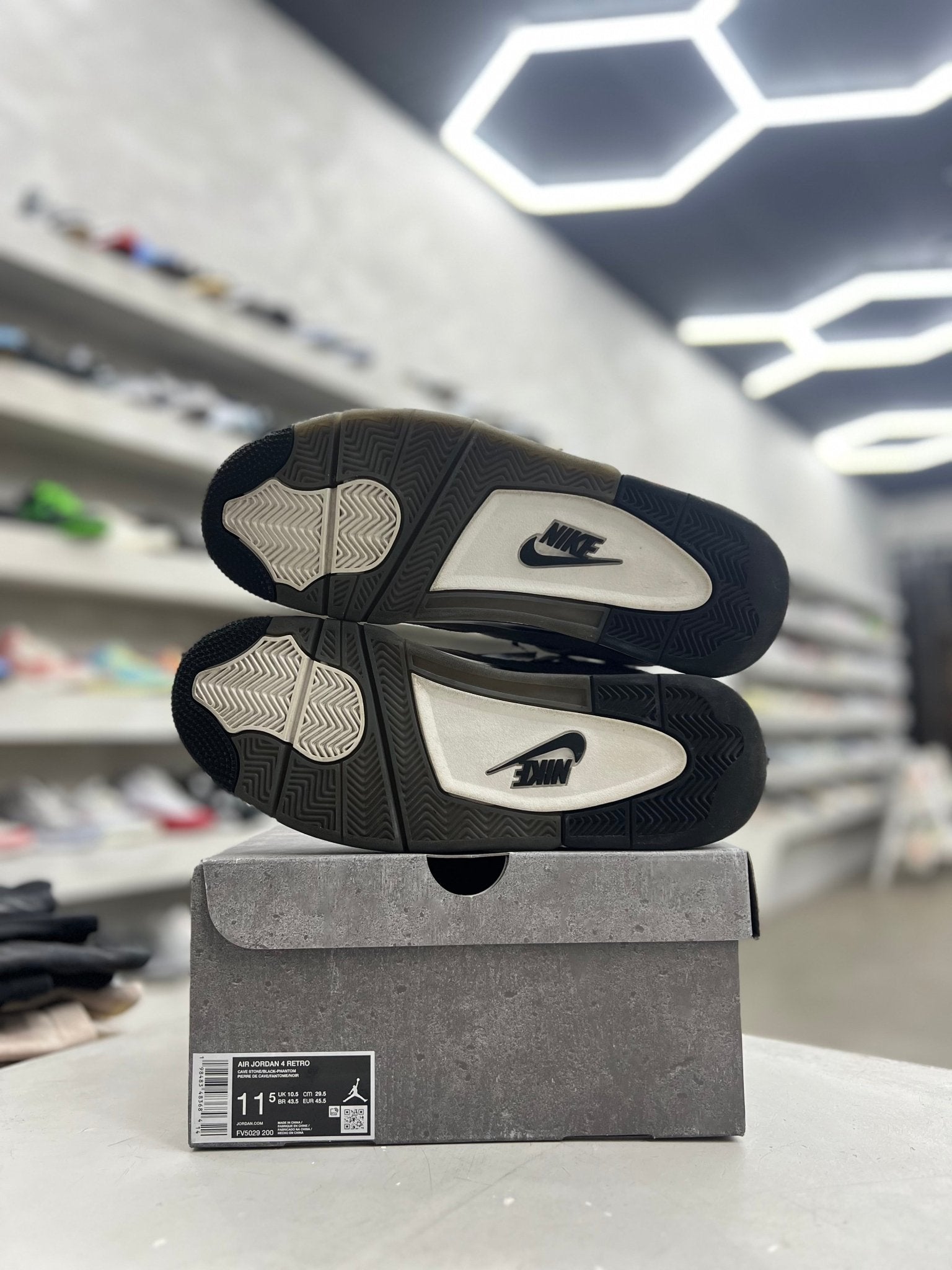 Jordan 4 Retro Cave Stone Sz 11.5 (PREOWNED) - Restock AveJordan 4 Retro Cave Stone Sz 11.5 (PREOWNED)Restock AveRestock Ave11.5Restock Ave