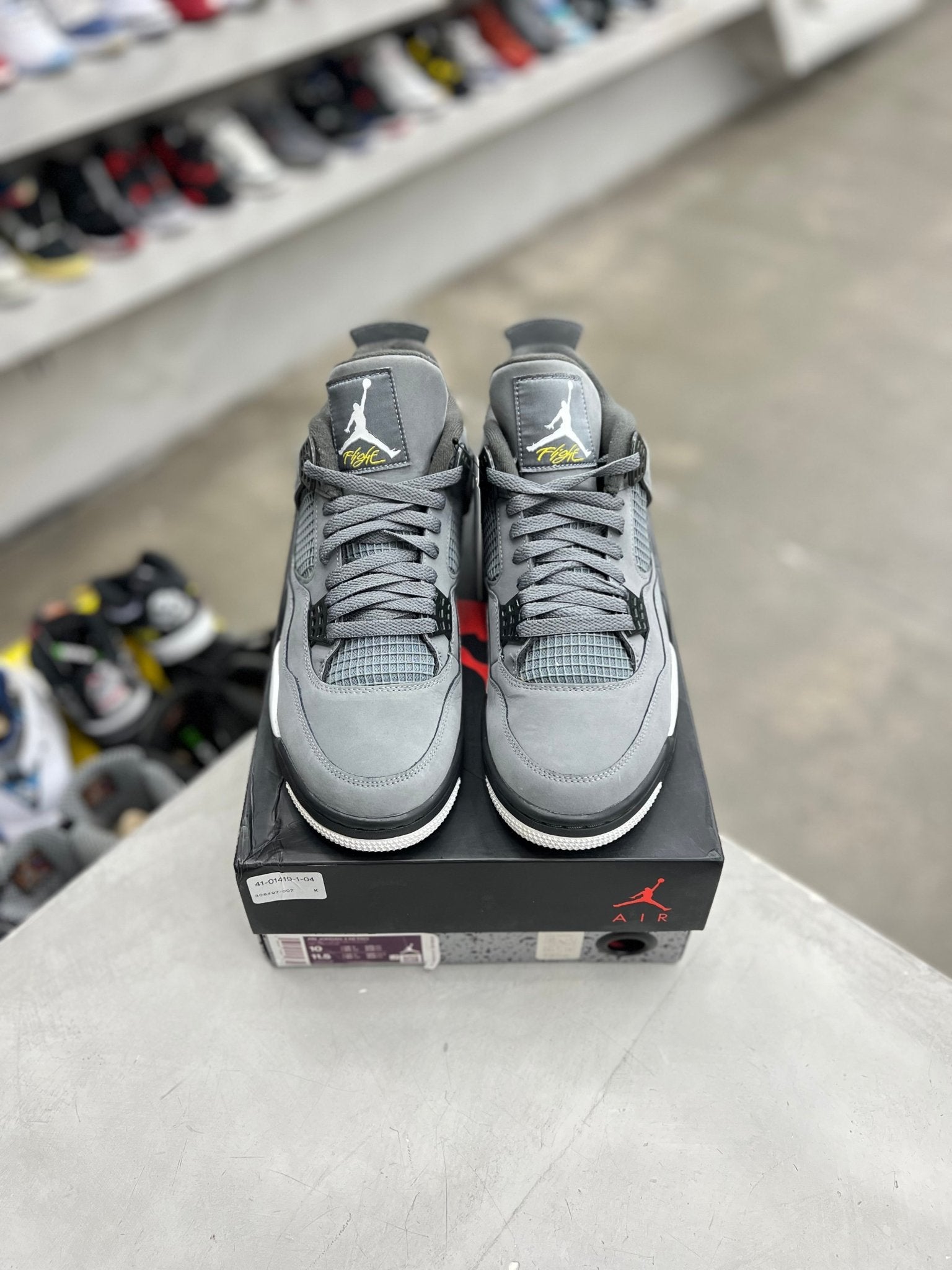 Jordan 4 Retro Cool Grey Sz 10 (PREOWNED) – Restock Ave