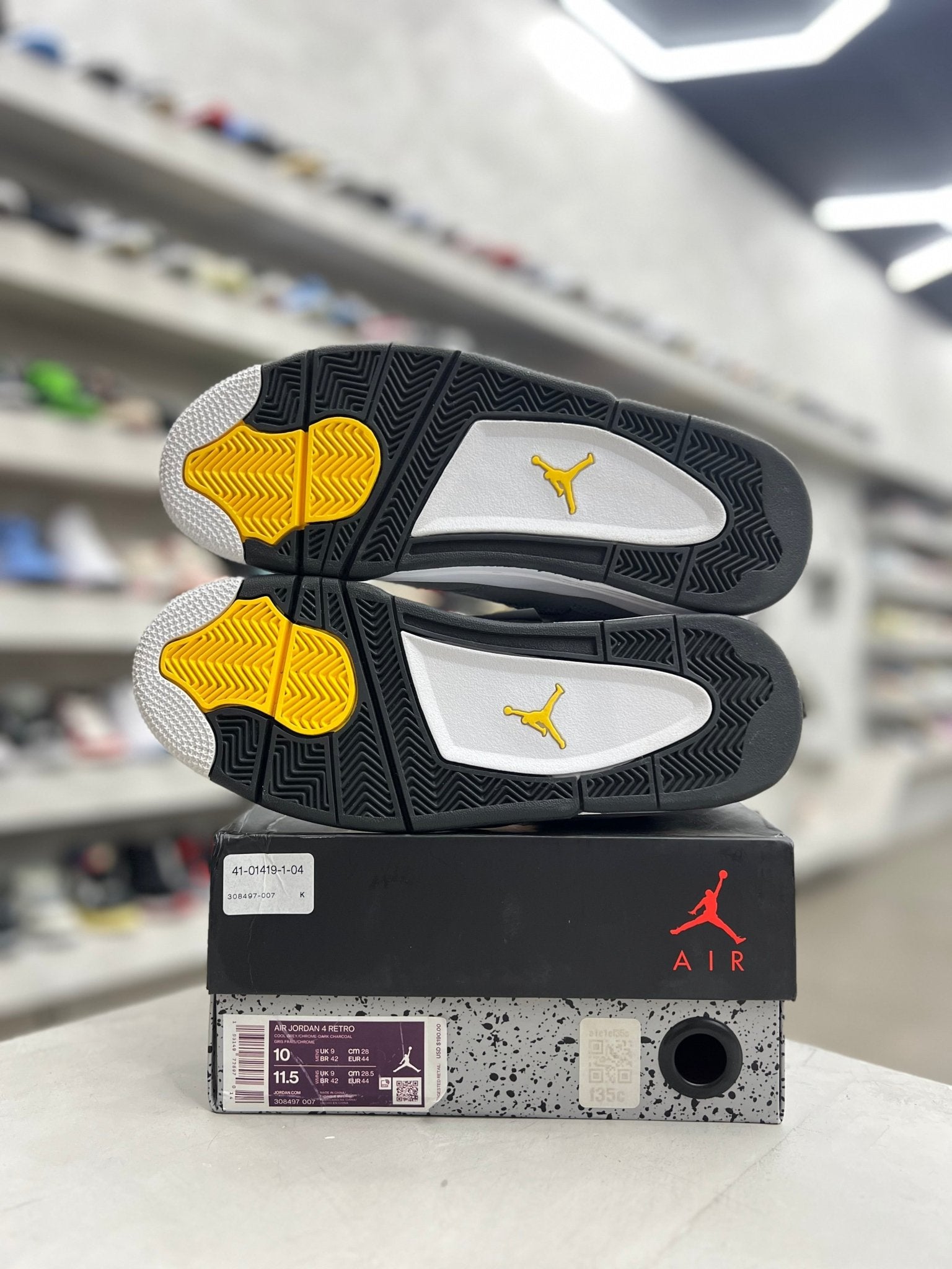 Jordan 4 Retro Cool Grey Sz 10 (PREOWNED) - Restock AveJordan 4 Retro Cool Grey Sz 10 (PREOWNED)Restock AveRestock Ave10Restock Ave