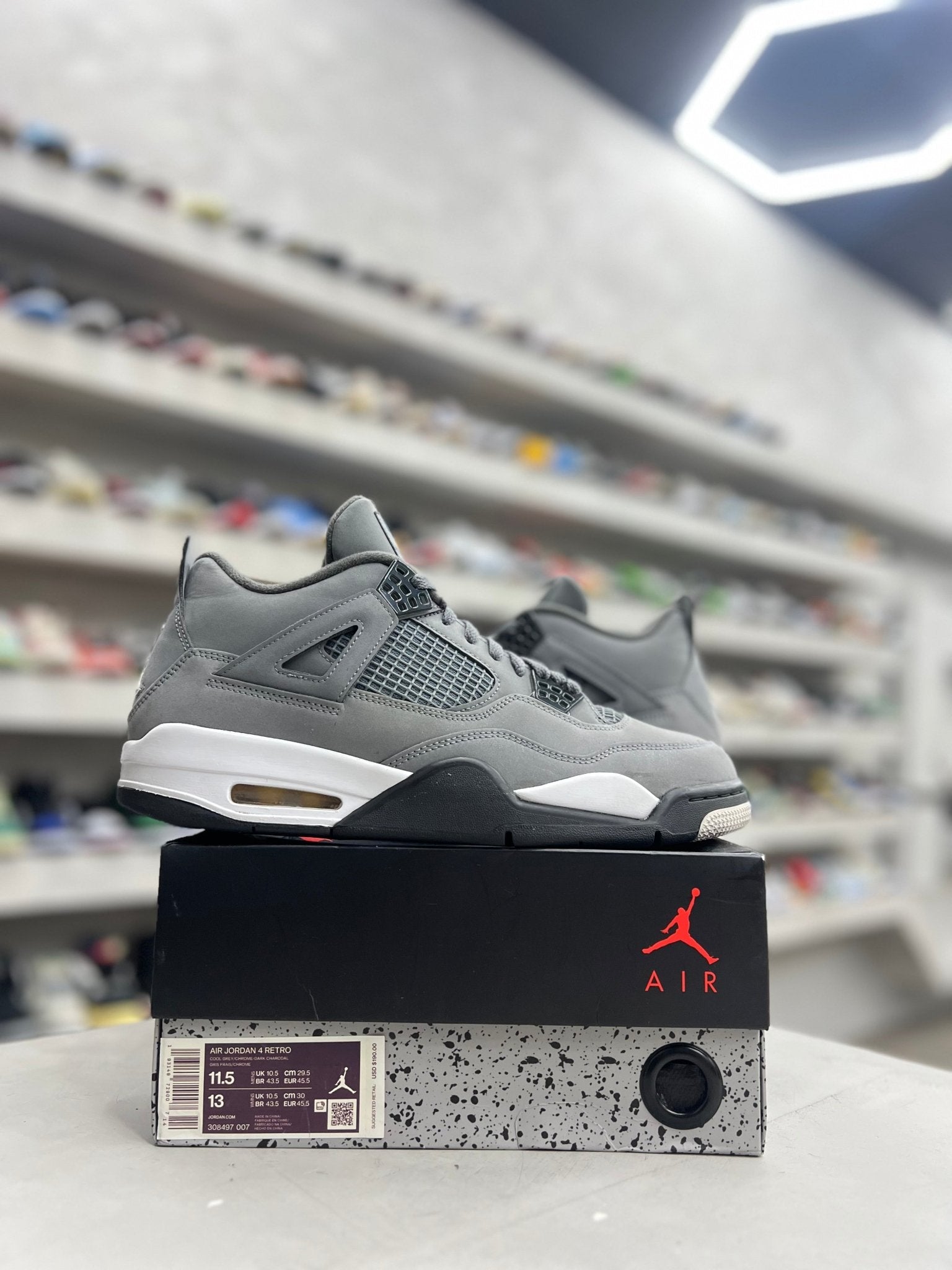 Jordan 4 Retro Cool Grey Sz 11.5 (PREOWNED) - Restock AveJordan 4 Retro Cool Grey Sz 11.5 (PREOWNED)Restock AveRestock Ave11.584537715Restock Ave