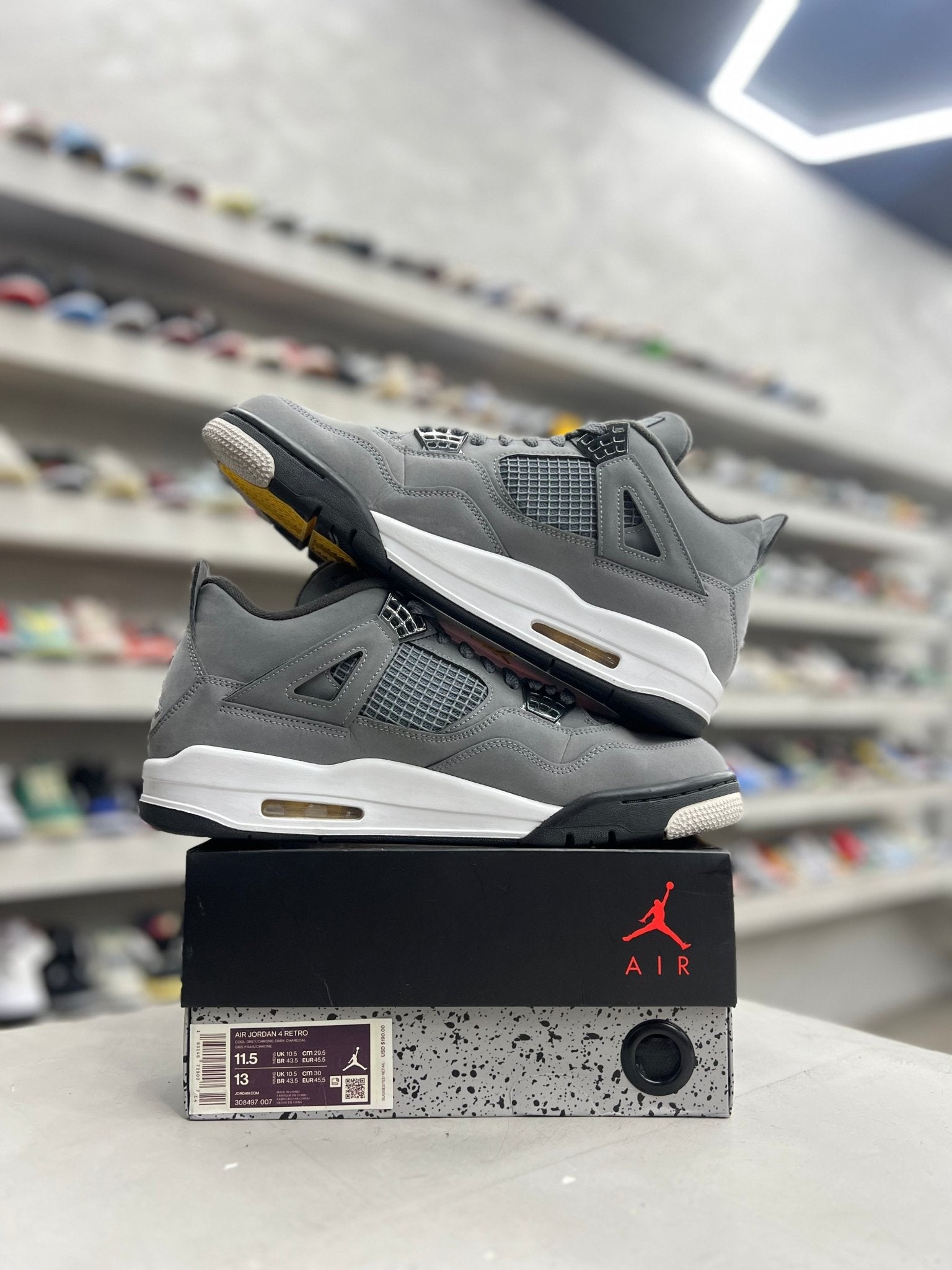 Jordan 4 Retro Cool Grey Sz 11.5 (PREOWNED) - Restock AveJordan 4 Retro Cool Grey Sz 11.5 (PREOWNED)Restock AveRestock Ave11.584537715Restock Ave