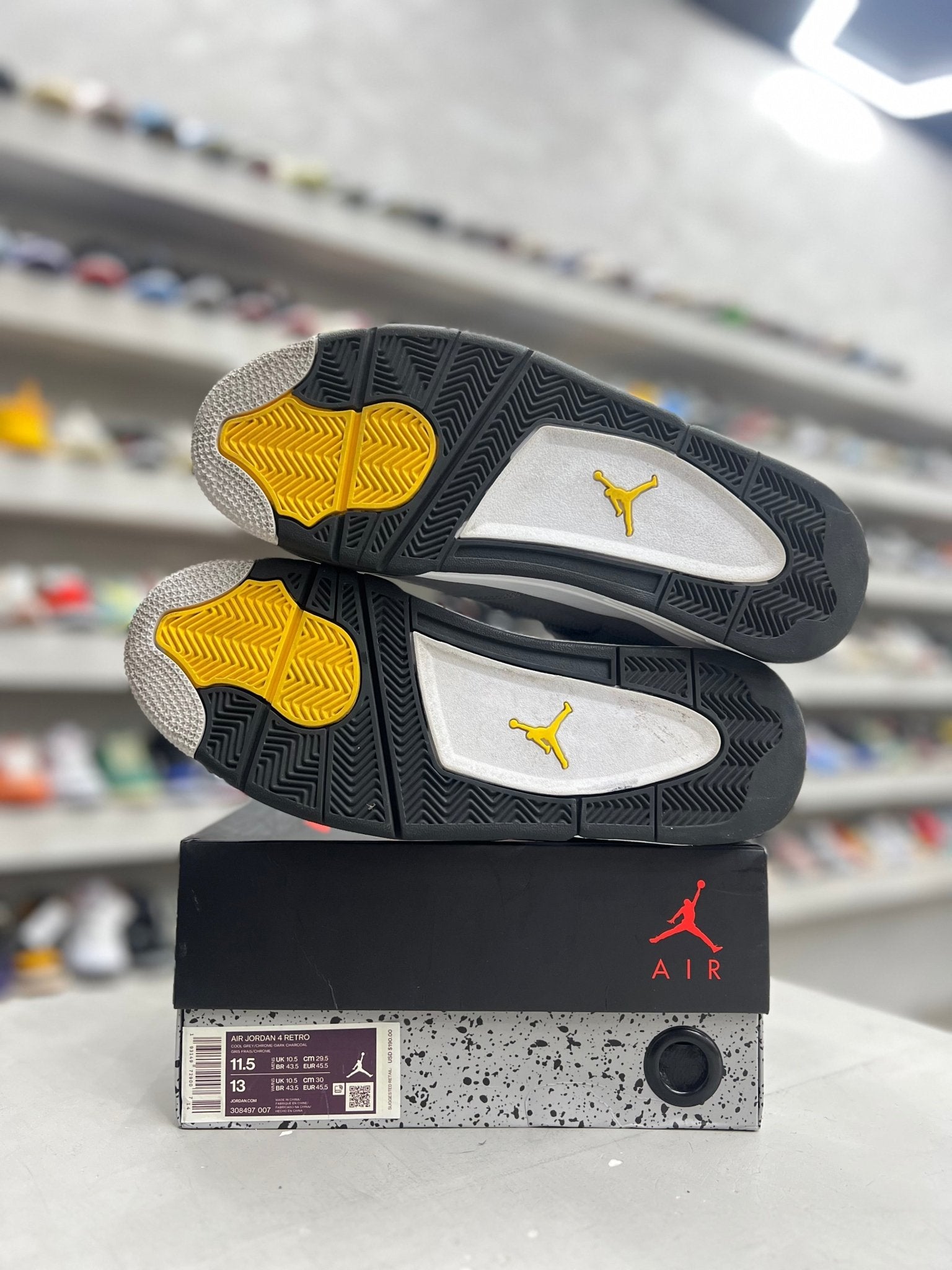 Jordan 4 Retro Cool Grey Sz 11.5 (PREOWNED) - Restock AveJordan 4 Retro Cool Grey Sz 11.5 (PREOWNED)Restock AveRestock Ave11.584537715Restock Ave