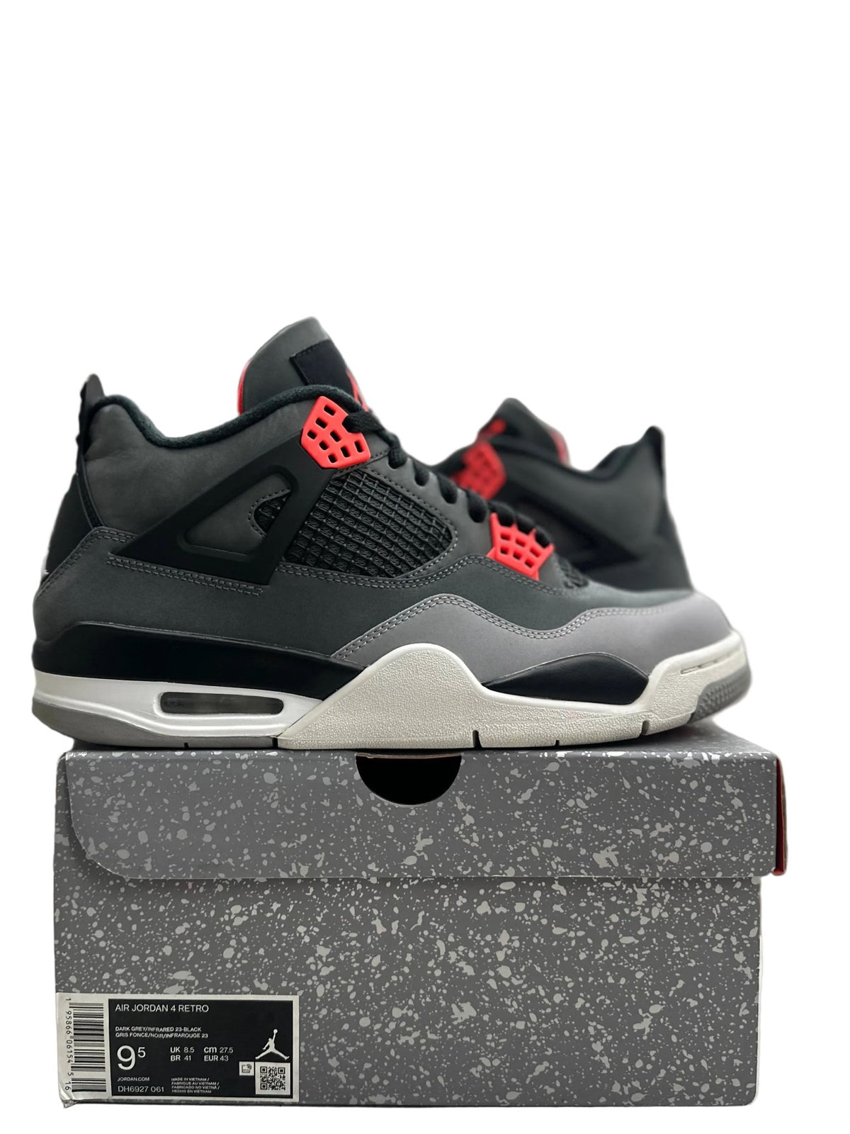 Jordan 4 Retro Infrared Sz 9.5 (PREOWNED) - Restock AveJordan 4 Retro Infrared Sz 9.5 (PREOWNED)Restock AveRestock Ave9.5Restock Ave
