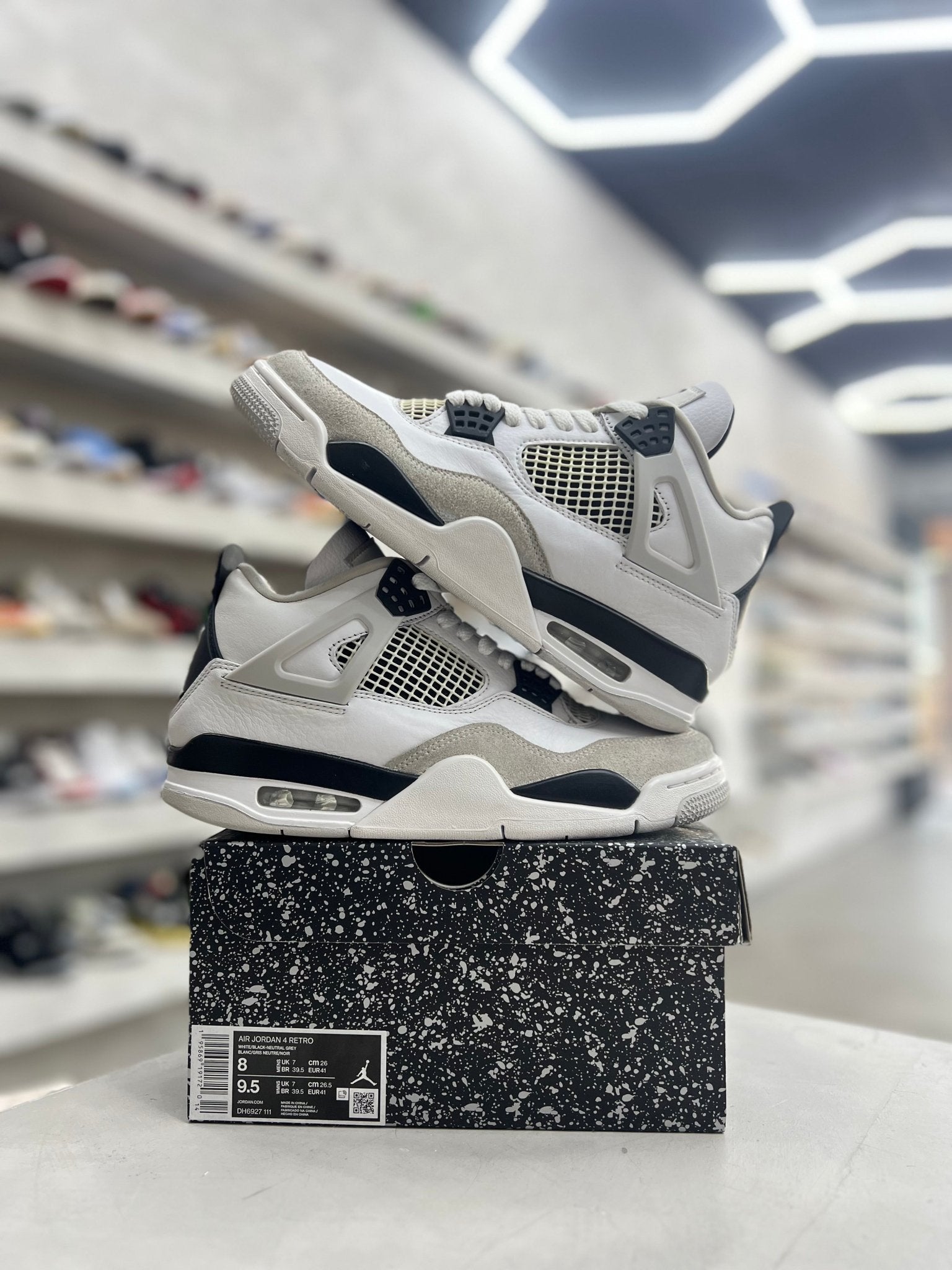 Jordan 4 Retro Military Black Sz 8 (PREOWNED) - Restock AveJordan 4 Retro Military Black Sz 8 (PREOWNED)Restock AveRestock Ave8Restock Ave