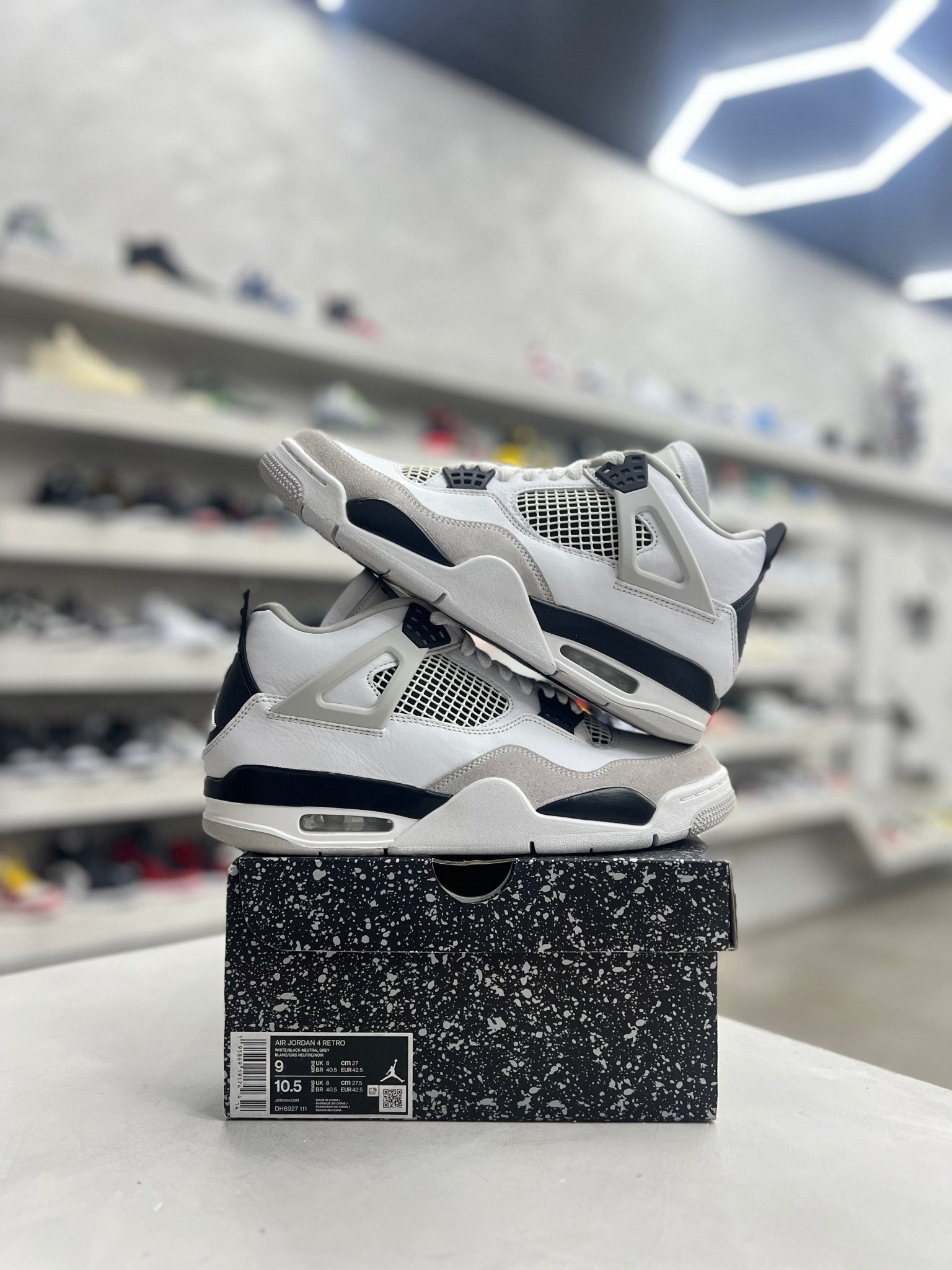 Jordan 4 Retro Military Black Sz 9 (PREOWNED) - Restock AveJordan 4 Retro Military Black Sz 9 (PREOWNED)Restock AveRestock Ave9Restock Ave