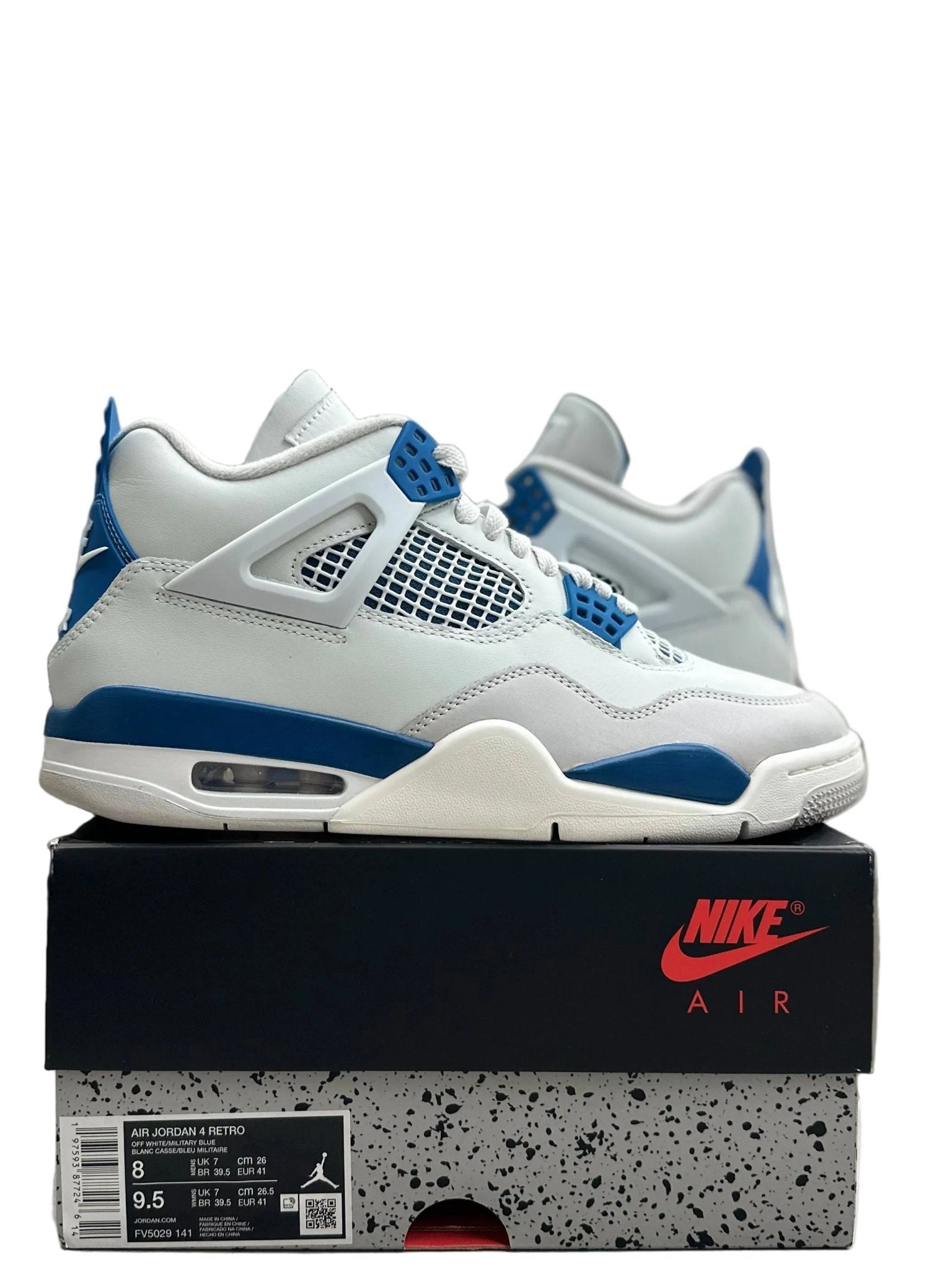 Jordan 4 Retro Military Blue Sz 8 (PREOWNED) - Restock AveJordan 4 Retro Military Blue Sz 8 (PREOWNED)Restock AveRestock Ave8Restock Ave