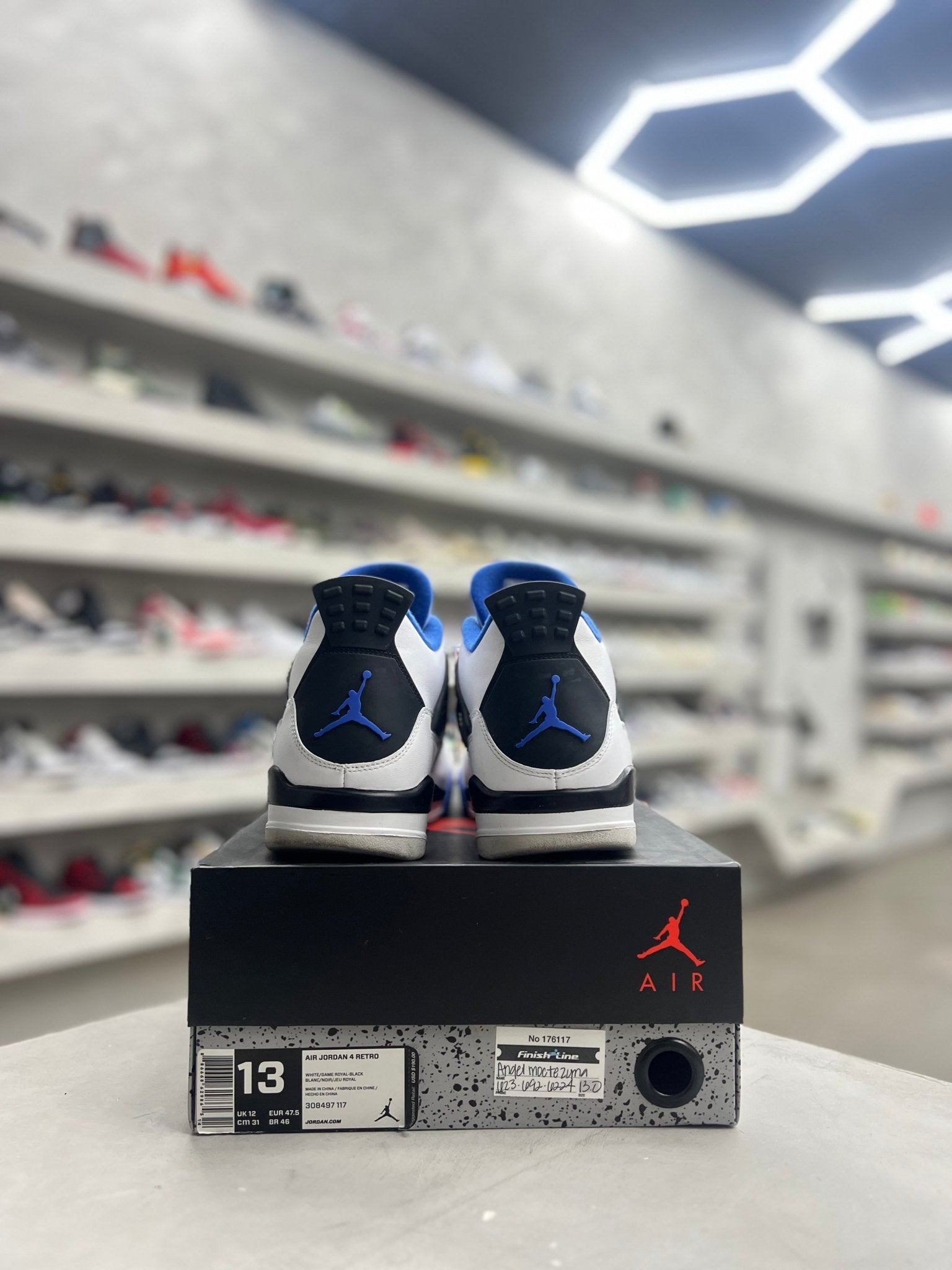 Jordan 4 Retro Motorsports Sz 13 (PREOWNED) - Restock AveJordan 4 Retro Motorsports Sz 13 (PREOWNED)Restock AveRestock Ave13Restock Ave