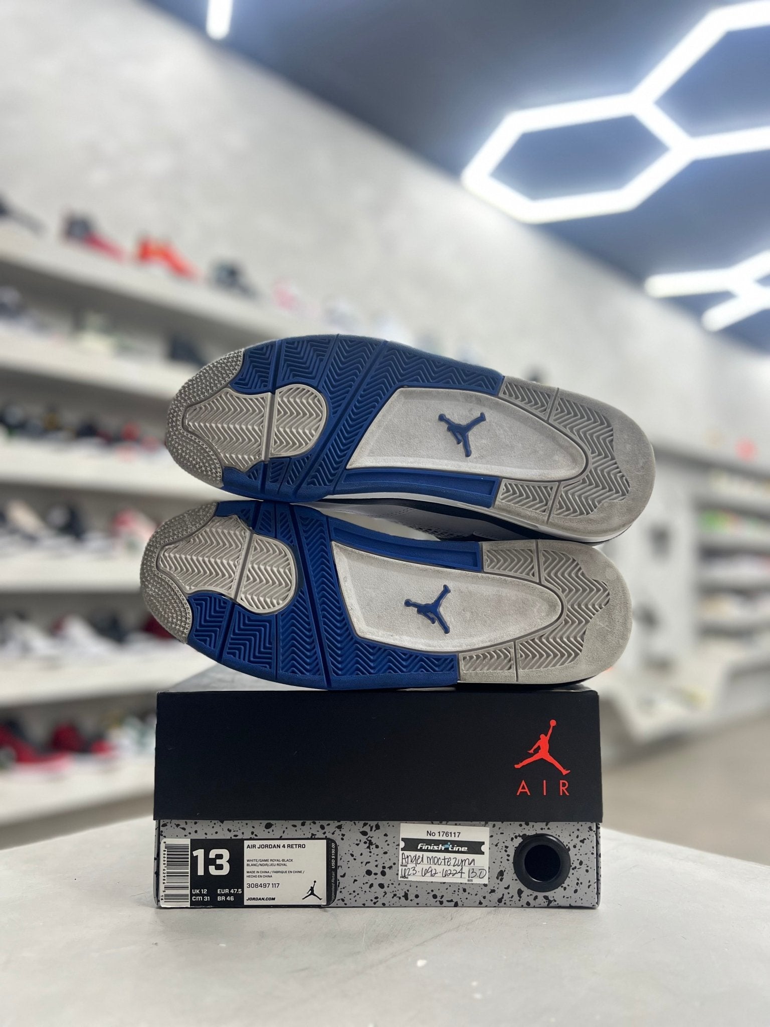 Jordan 4 Retro Motorsports Sz 13 (PREOWNED) - Restock AveJordan 4 Retro Motorsports Sz 13 (PREOWNED)Restock AveRestock Ave13Restock Ave