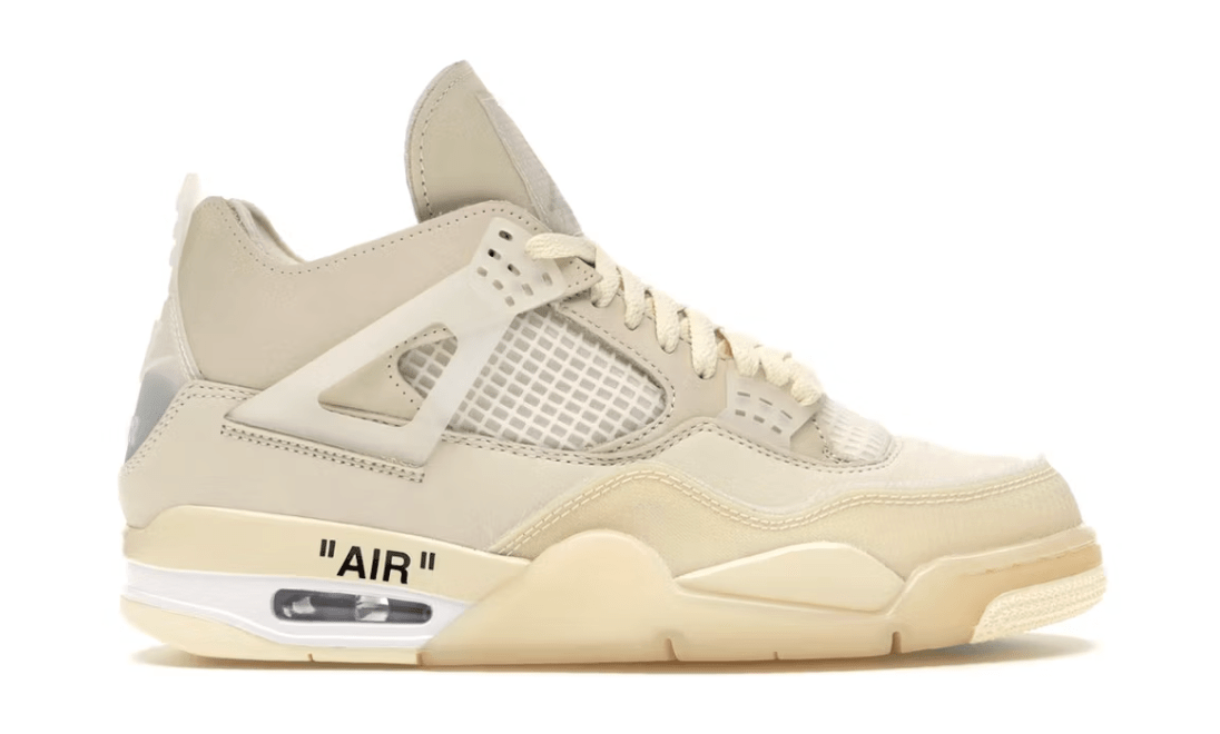 Jordan 4 Retro Off - White Sail - Restock AveJordan 4 Retro Off - White SailRestock Averestock Avew10.5/9menrestock Ave