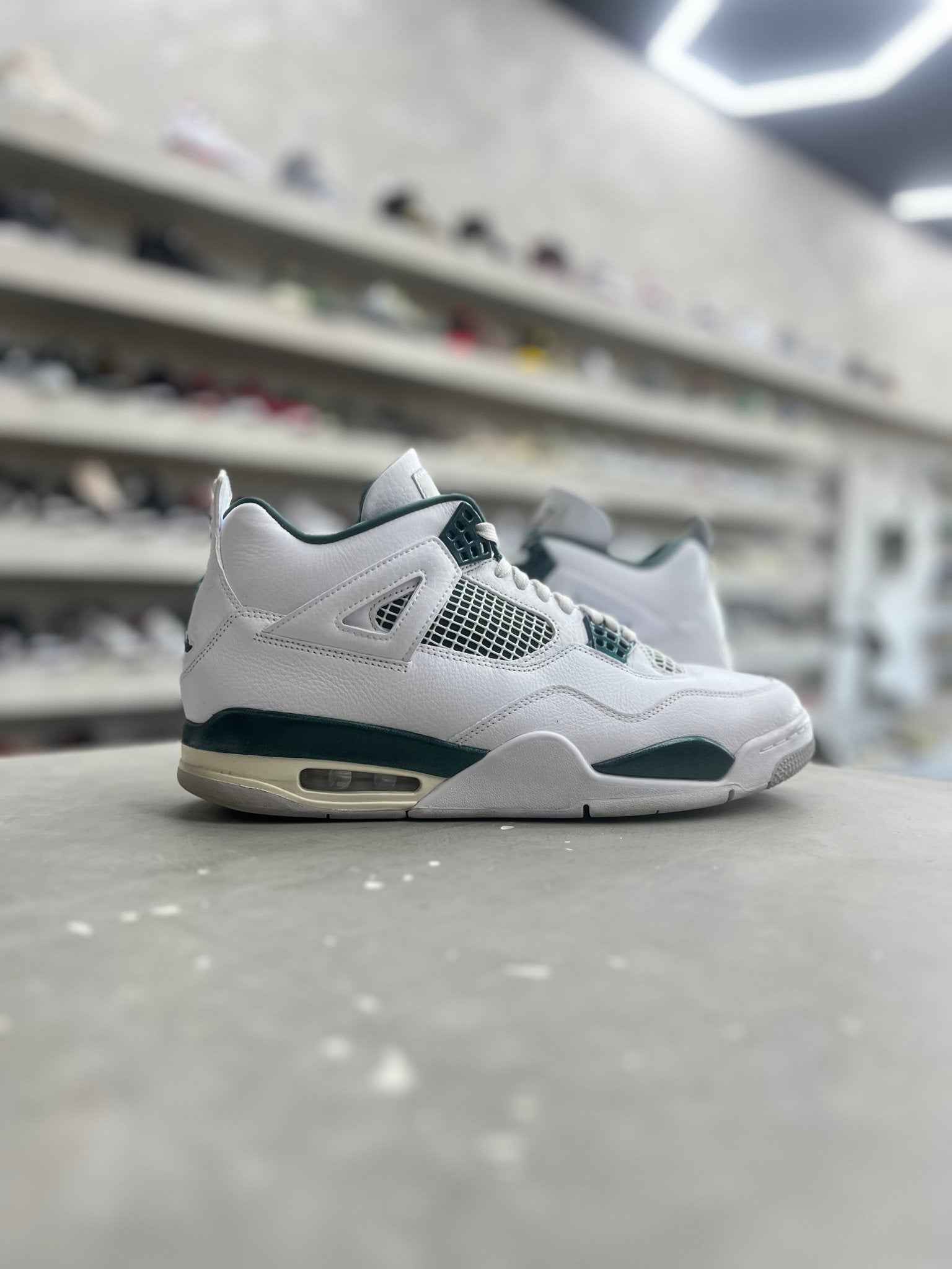 Jordan 4 Retro Oxidized Green Sz 12 (PREOWNED)(NO BOX) - Restock AveJordan 4 Retro Oxidized Green Sz 12 (PREOWNED)(NO BOX)Restock AveRestock Ave12Restock Ave