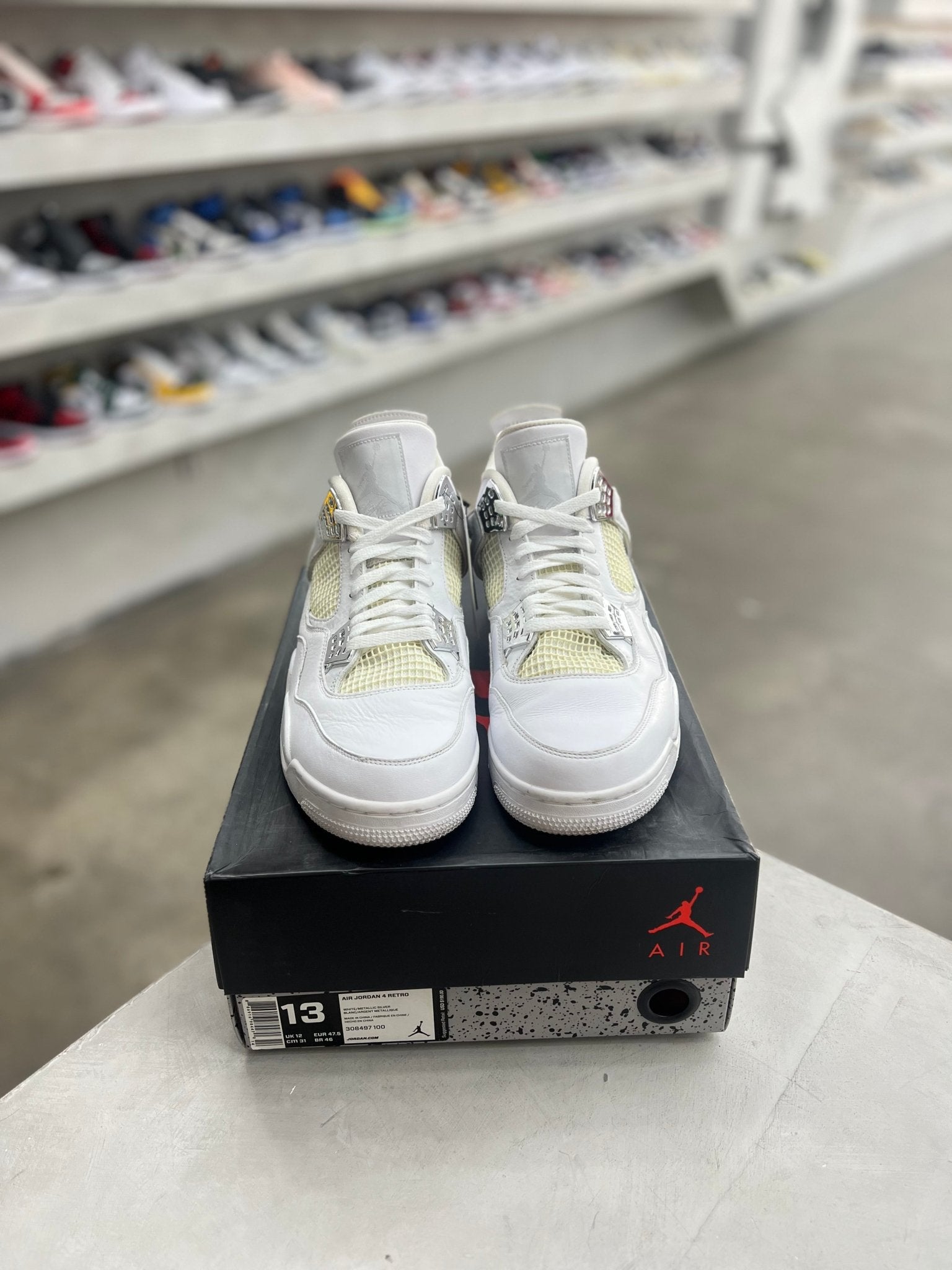 Jordan 4 Retro Pure Money SZ 13 (PREOWNED) - Restock AveJordan 4 Retro Pure Money SZ 13 (PREOWNED)Restock AveRestock Ave13Restock Ave