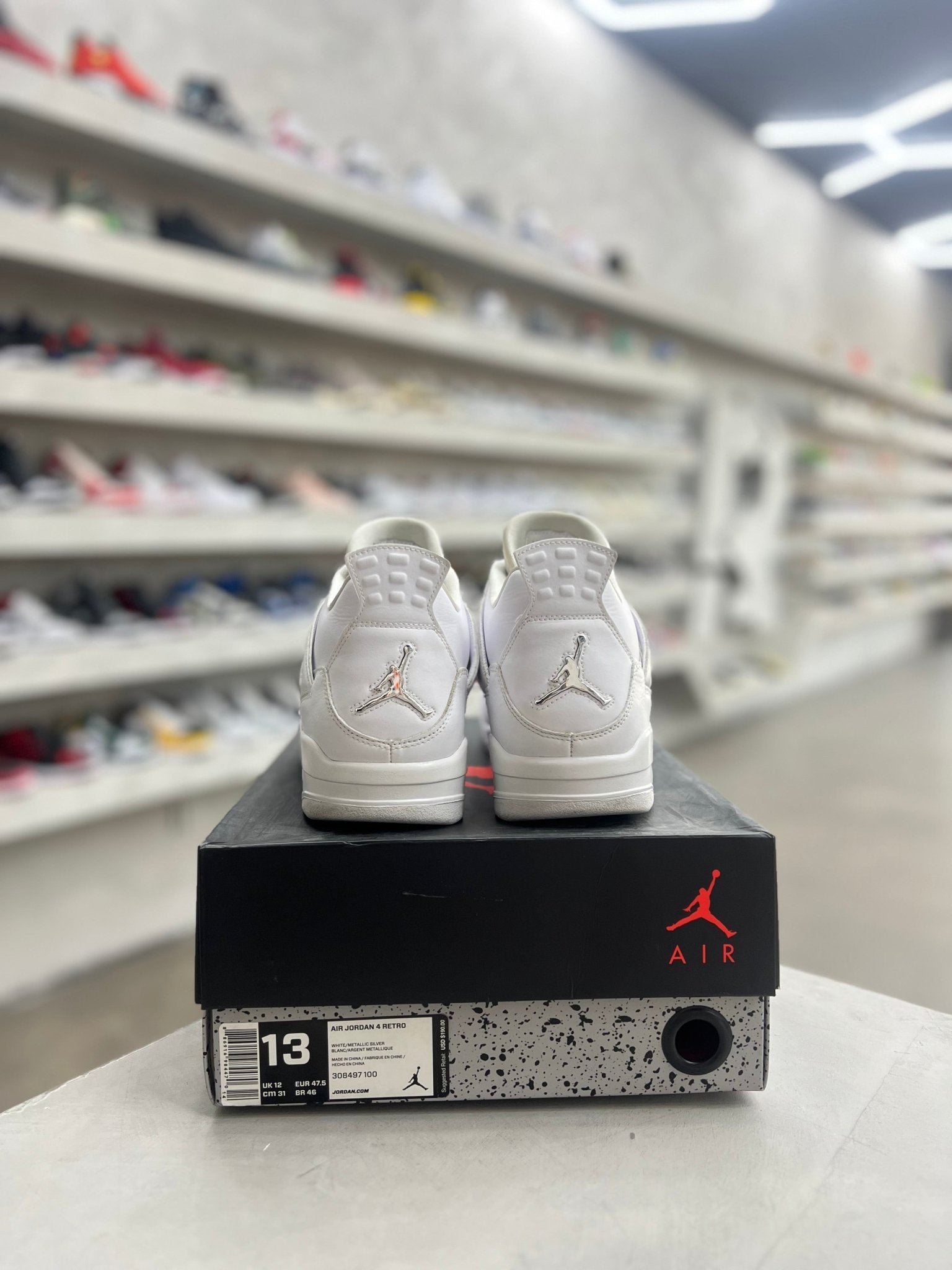Jordan 4 Retro Pure Money SZ 13 (PREOWNED) - Restock AveJordan 4 Retro Pure Money SZ 13 (PREOWNED)Restock AveRestock Ave13Restock Ave