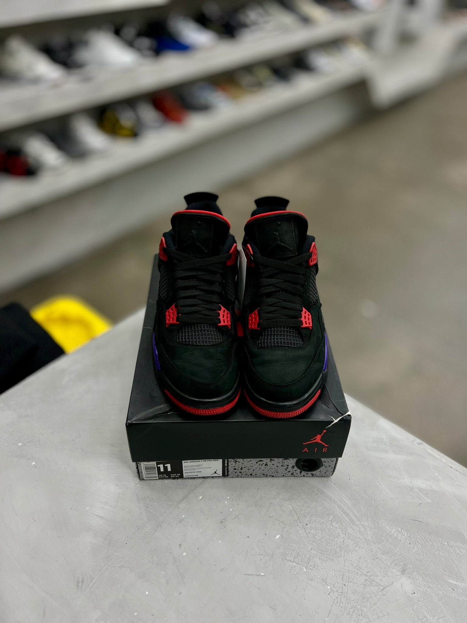 Jordan 4 Retro Raptors Sz 11 (PREOWNED) - Restock AveJordan 4 Retro Raptors Sz 11 (PREOWNED)Restock AveRestock Ave11Restock Ave