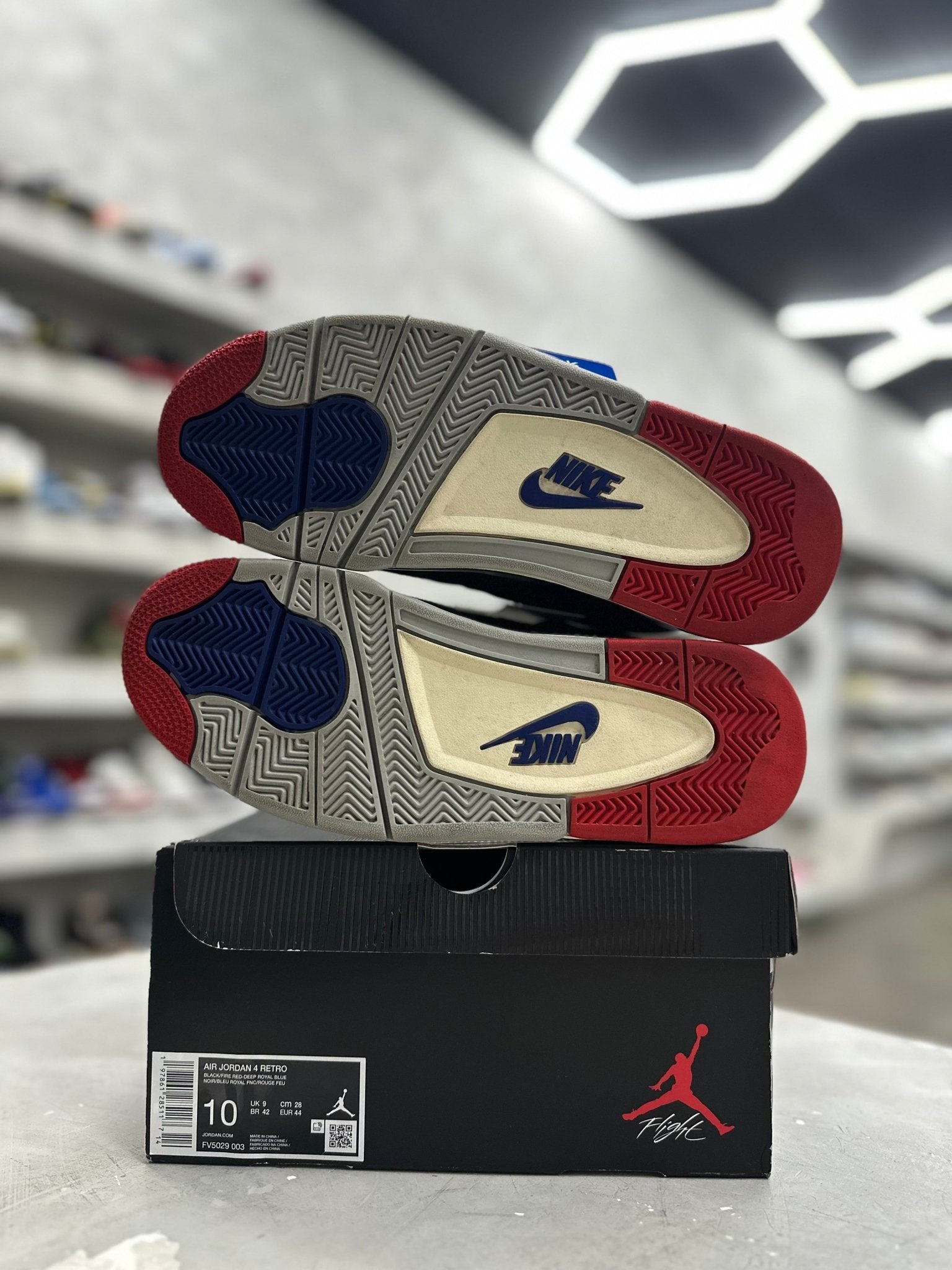 Jordan 4 Retro Rare Air (White Lettering) Sz 10 (PREOWNED) - Restock AveJordan 4 Retro Rare Air (White Lettering) Sz 10 (PREOWNED)Restock AveRestock Ave10Restock Ave