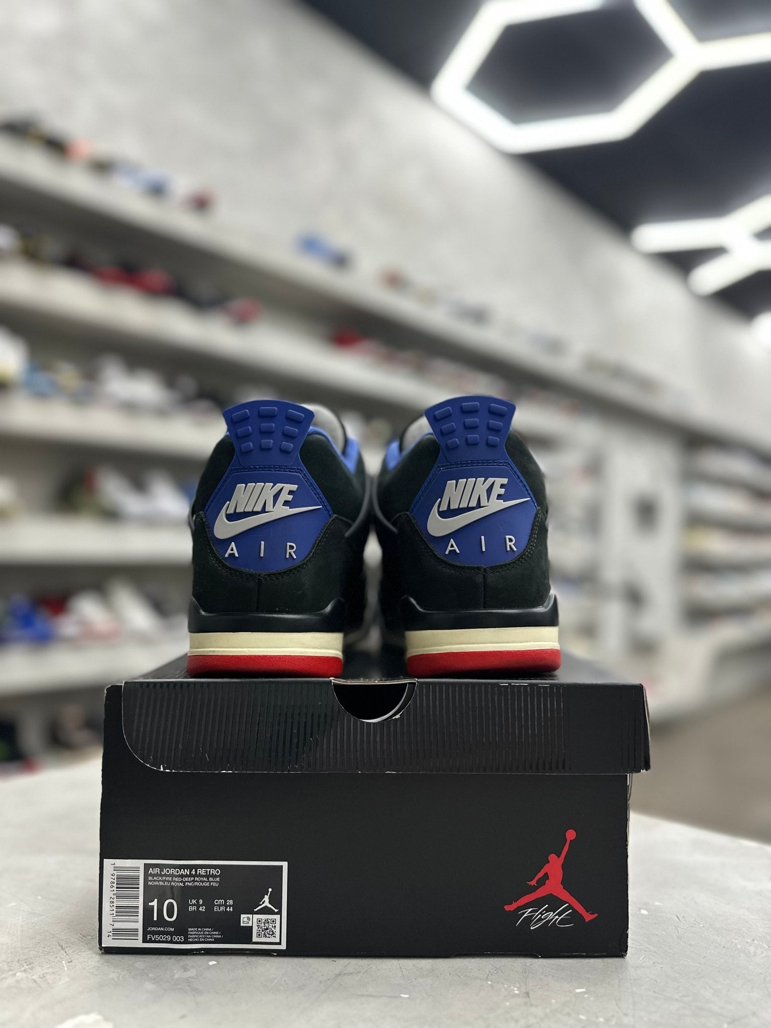 Jordan 4 Retro Rare Air (White Lettering) Sz 10 (PREOWNED) - Restock AveJordan 4 Retro Rare Air (White Lettering) Sz 10 (PREOWNED)Restock AveRestock Ave10Restock Ave
