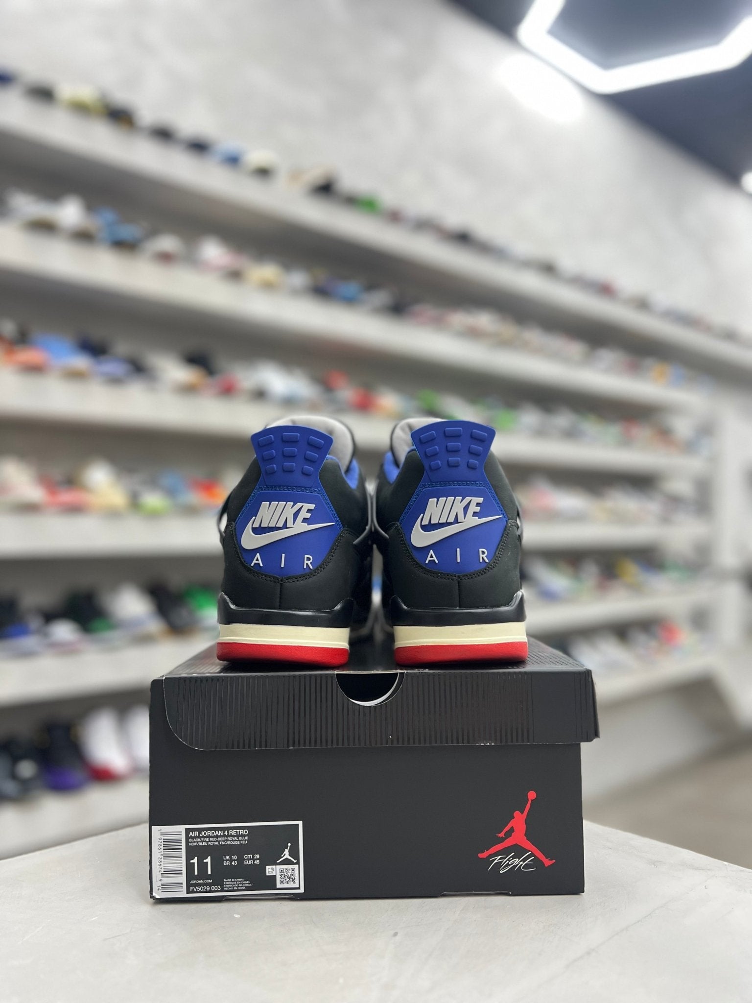 Jordan 4 Retro Rare Air (White Lettering) Sz 21 (PREOWNED) - Restock AveJordan 4 Retro Rare Air (White Lettering) Sz 21 (PREOWNED)Restock AveRestock Ave11Restock Ave