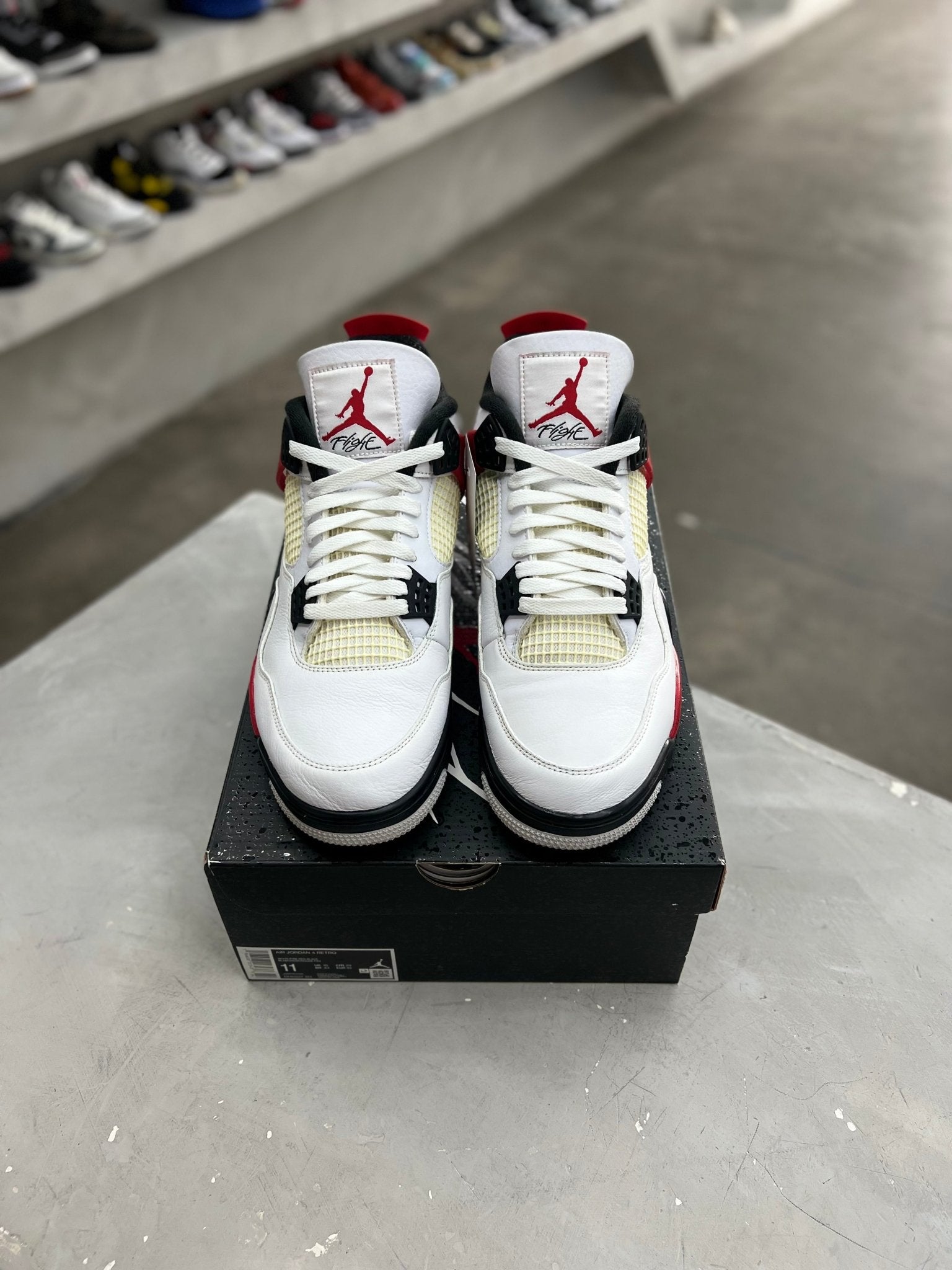 Jordan 4 Retro Red Cement Sz 11 (PREOWNED) - Restock AveJordan 4 Retro Red Cement Sz 11 (PREOWNED)Restock AveRestock Ave11Restock Ave