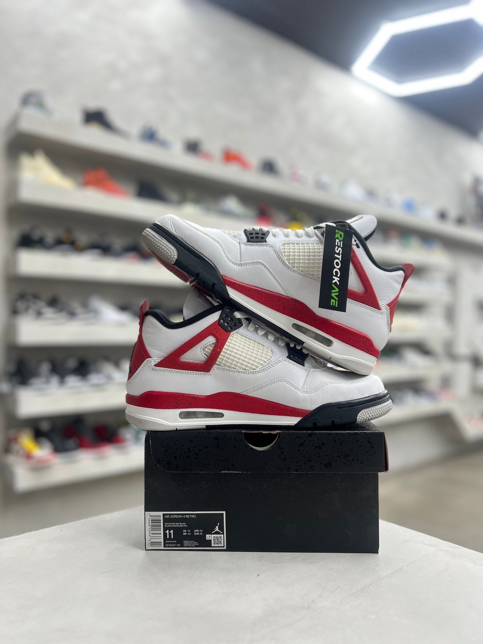 Jordan 4 Retro Red Cement Sz 11 (PREOWNED) - Restock AveJordan 4 Retro Red Cement Sz 11 (PREOWNED)Restock AveRestock Ave1131354739Restock Ave