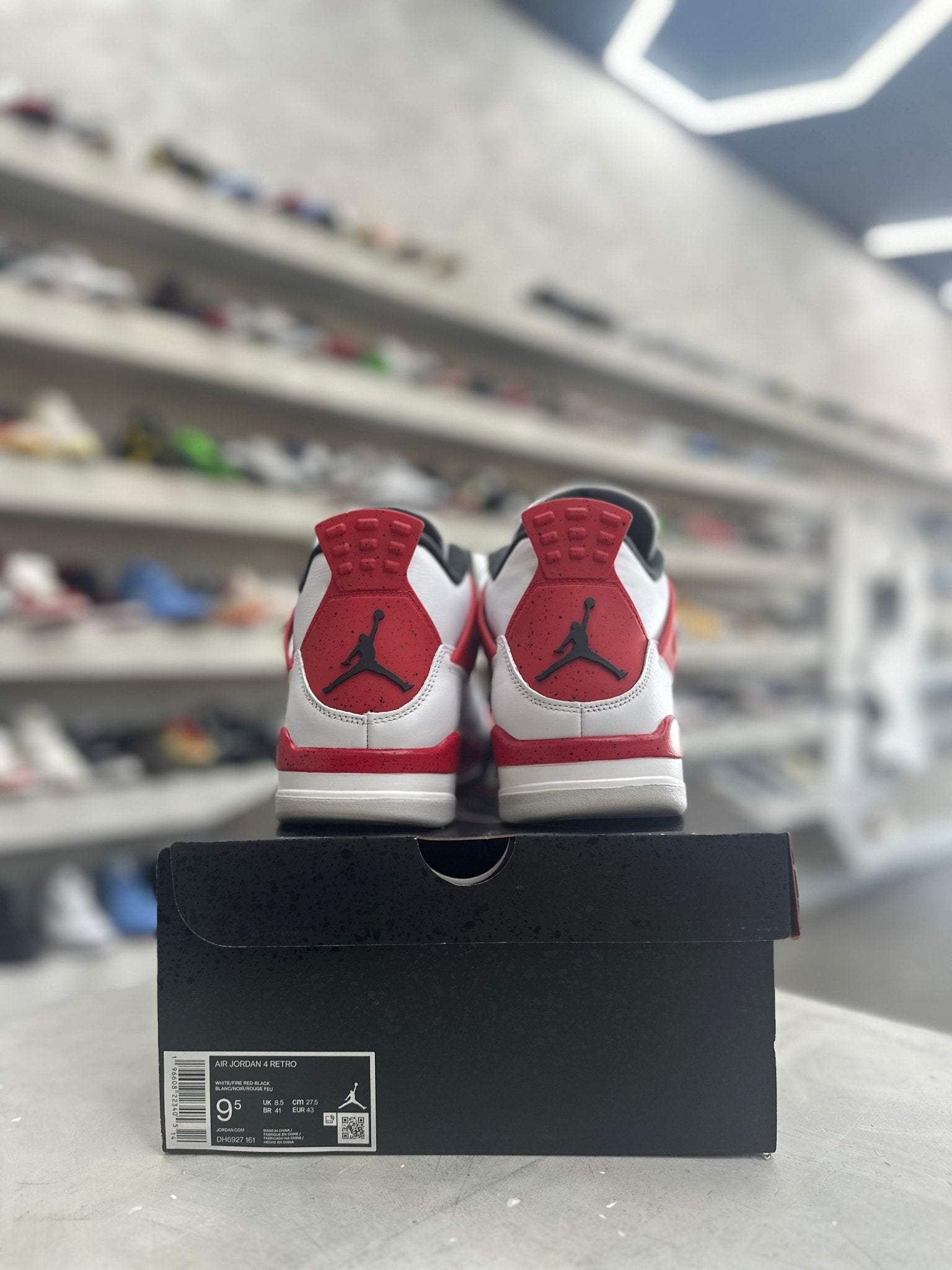 Jordan 4 Retro Red Cement Sz 9.5 (PREOWNED) - Restock AveJordan 4 Retro Red Cement Sz 9.5 (PREOWNED)Restock AveRestock Ave9.539335795Restock Ave