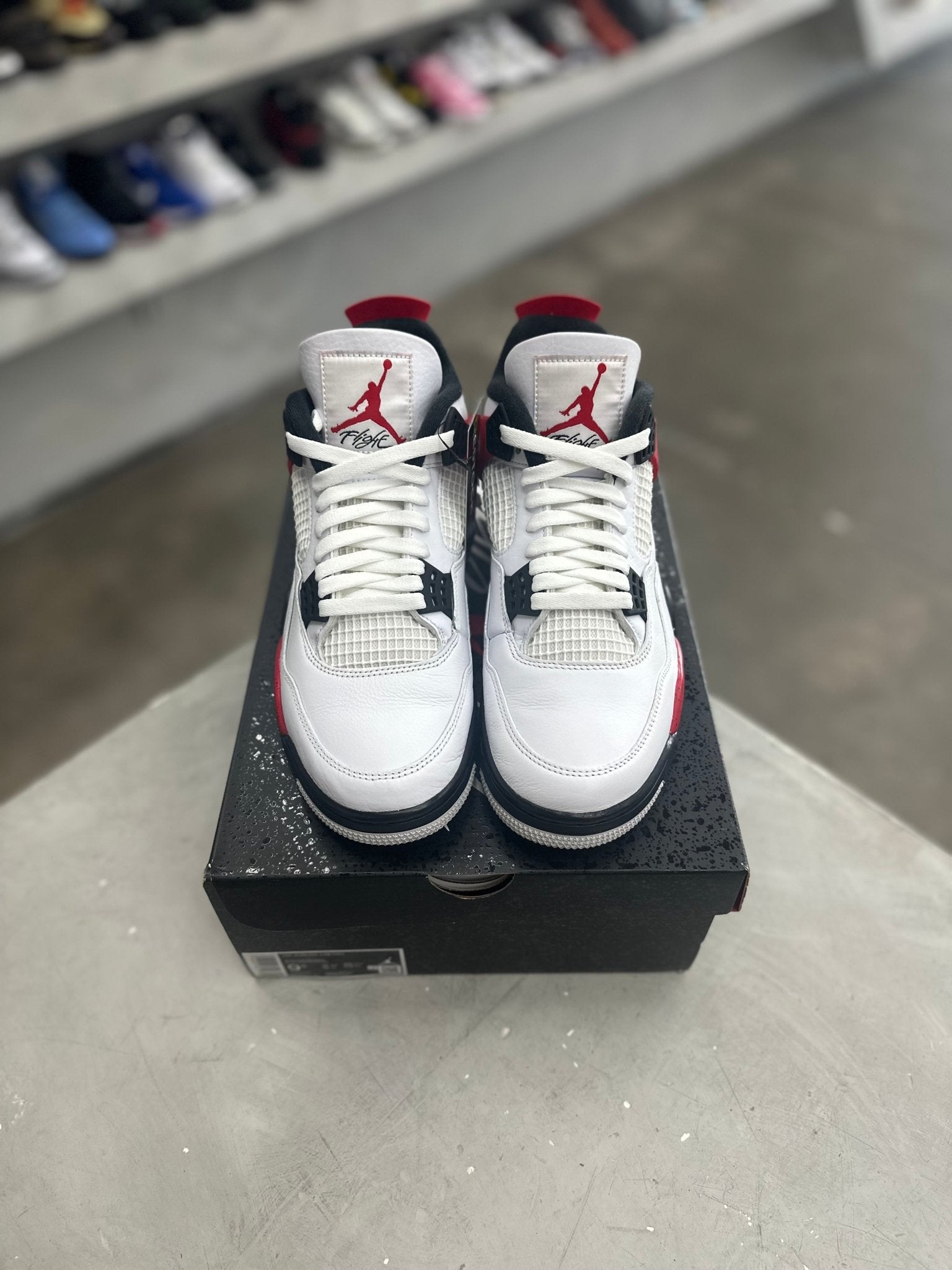 Jordan 4 Retro Red Cement Sz 9.5 (PREOWNED) - Restock AveJordan 4 Retro Red Cement Sz 9.5 (PREOWNED)Restock AveRestock Ave9.539335795Restock Ave