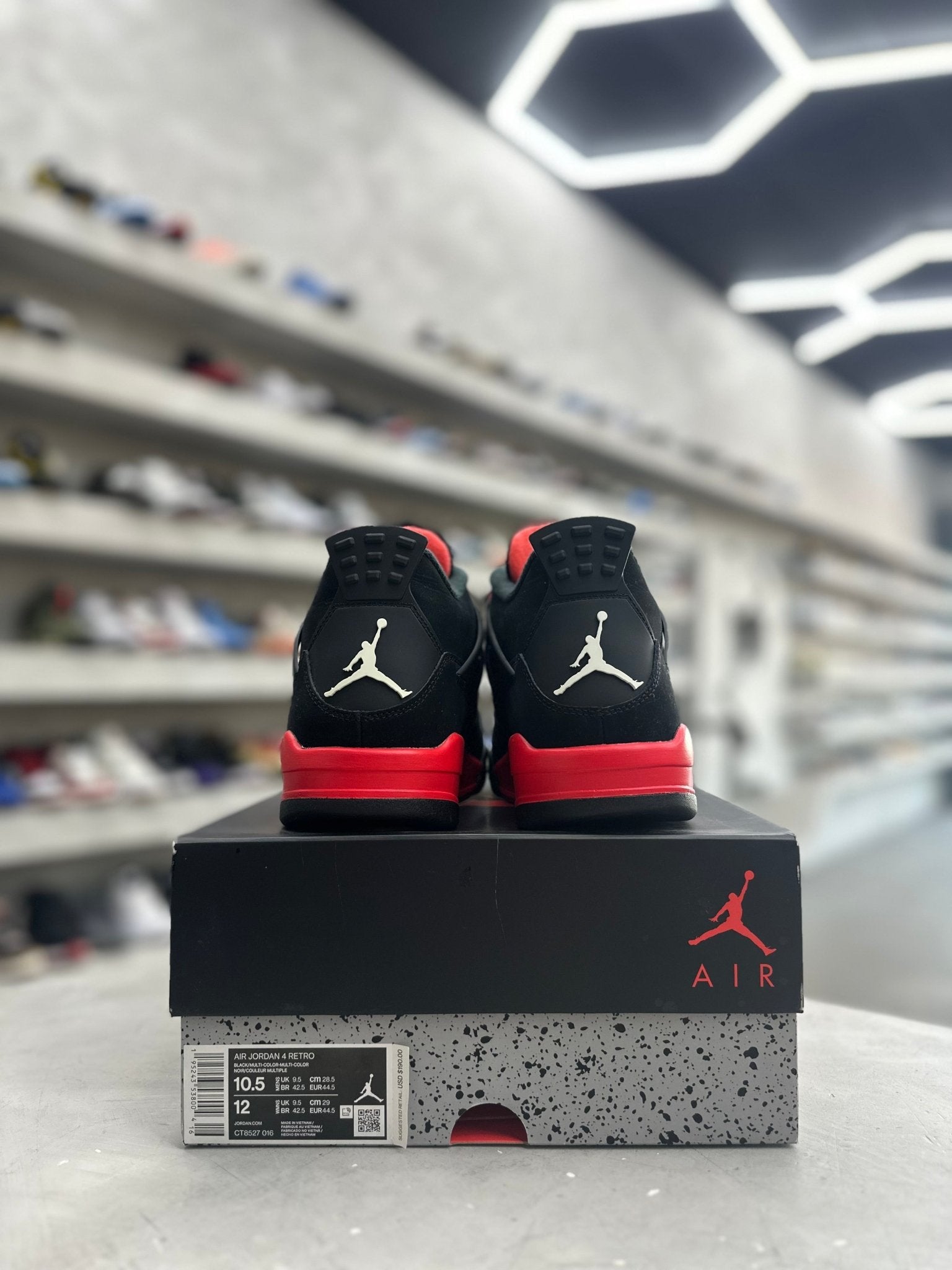 Jordan 4 Retro Red Thunder Sz 10.5 (PREOWNED) - Restock AveJordan 4 Retro Red Thunder Sz 10.5 (PREOWNED)Restock AveRestock Ave10.5Restock Ave