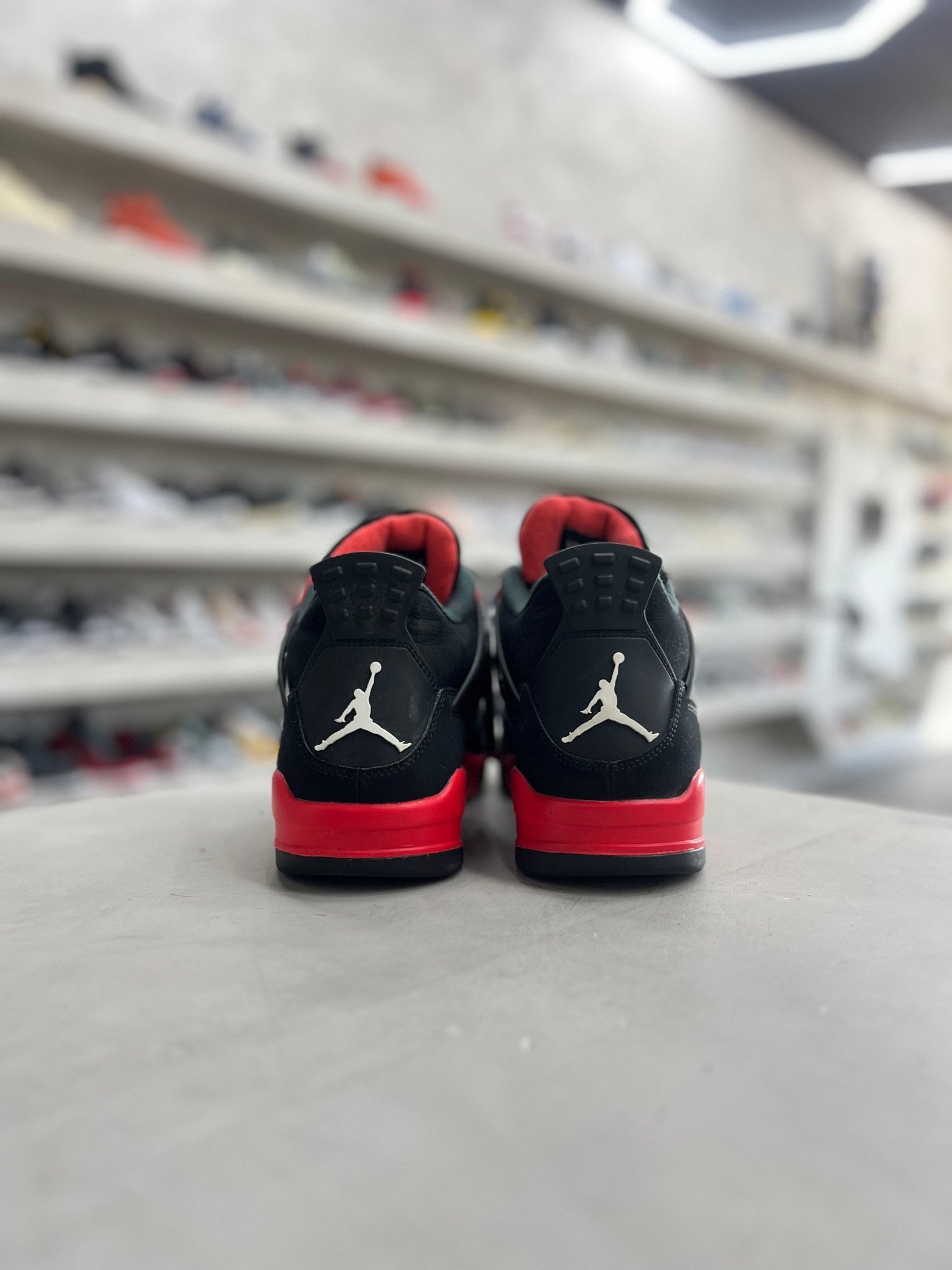 Jordan 4 Retro Red Thunder Sz 9.5 (PREOWNED) (NO BOX) - Restock AveJordan 4 Retro Red Thunder Sz 9.5 (PREOWNED) (NO BOX)Restock AveRestock Ave9.5Restock Ave