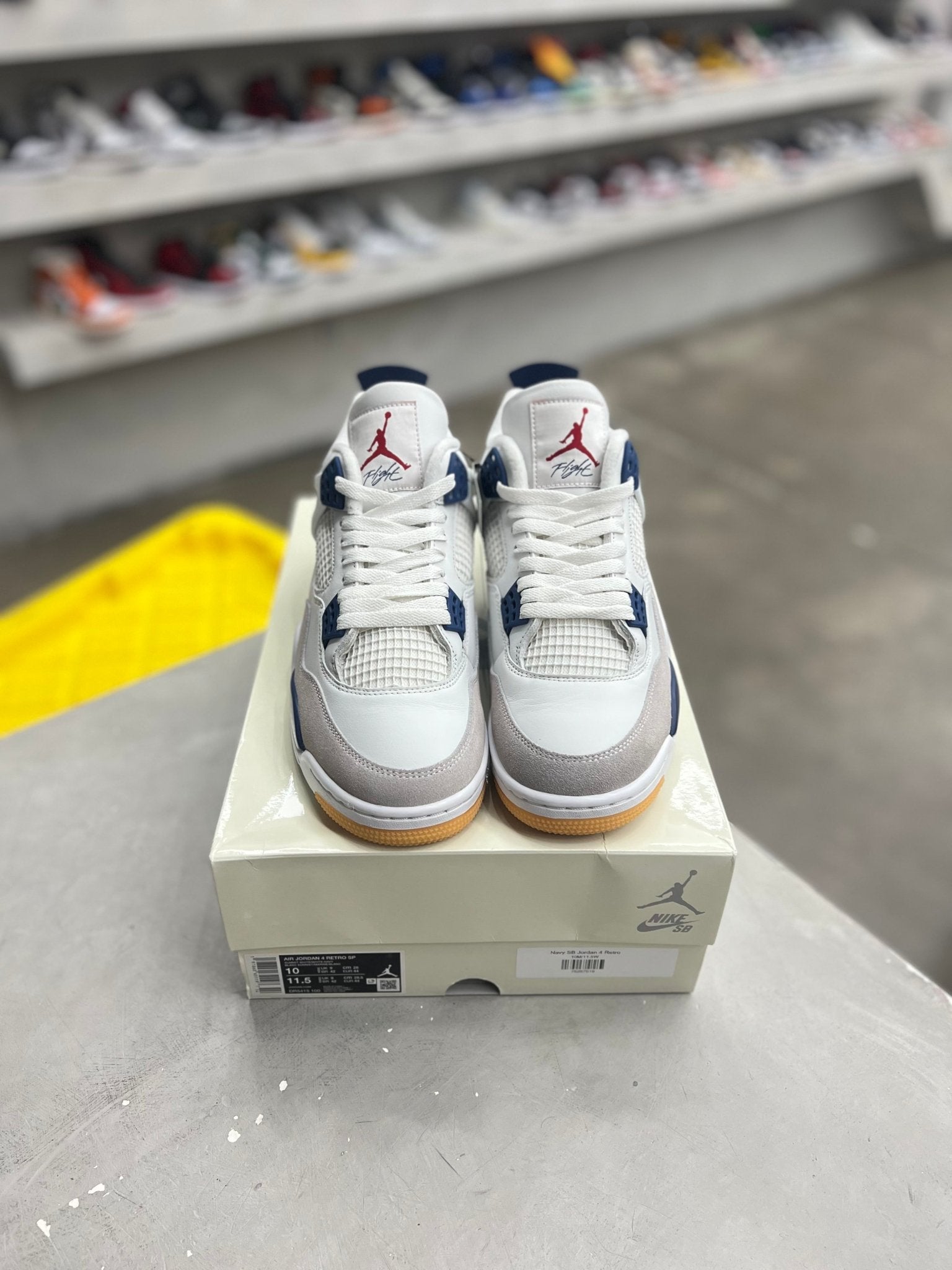 Jordan 4 Retro SB Navy Sz 10 (PREOWNED) - Restock AveJordan 4 Retro SB Navy Sz 10 (PREOWNED)Restock AveRestock Ave10Restock Ave