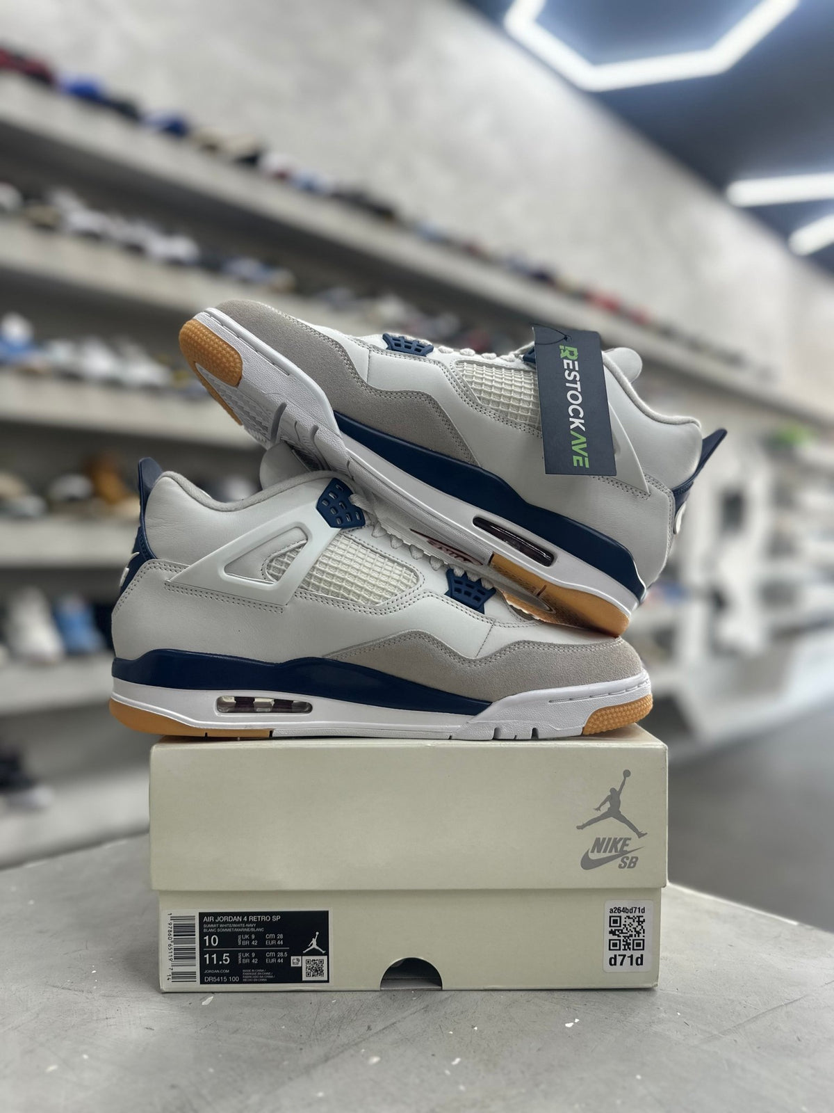 Jordan 4 Retro SB Navy Sz 10 - Restock AveJordan 4 Retro SB Navy Sz 10Restock AveRestock Ave10Restock Ave