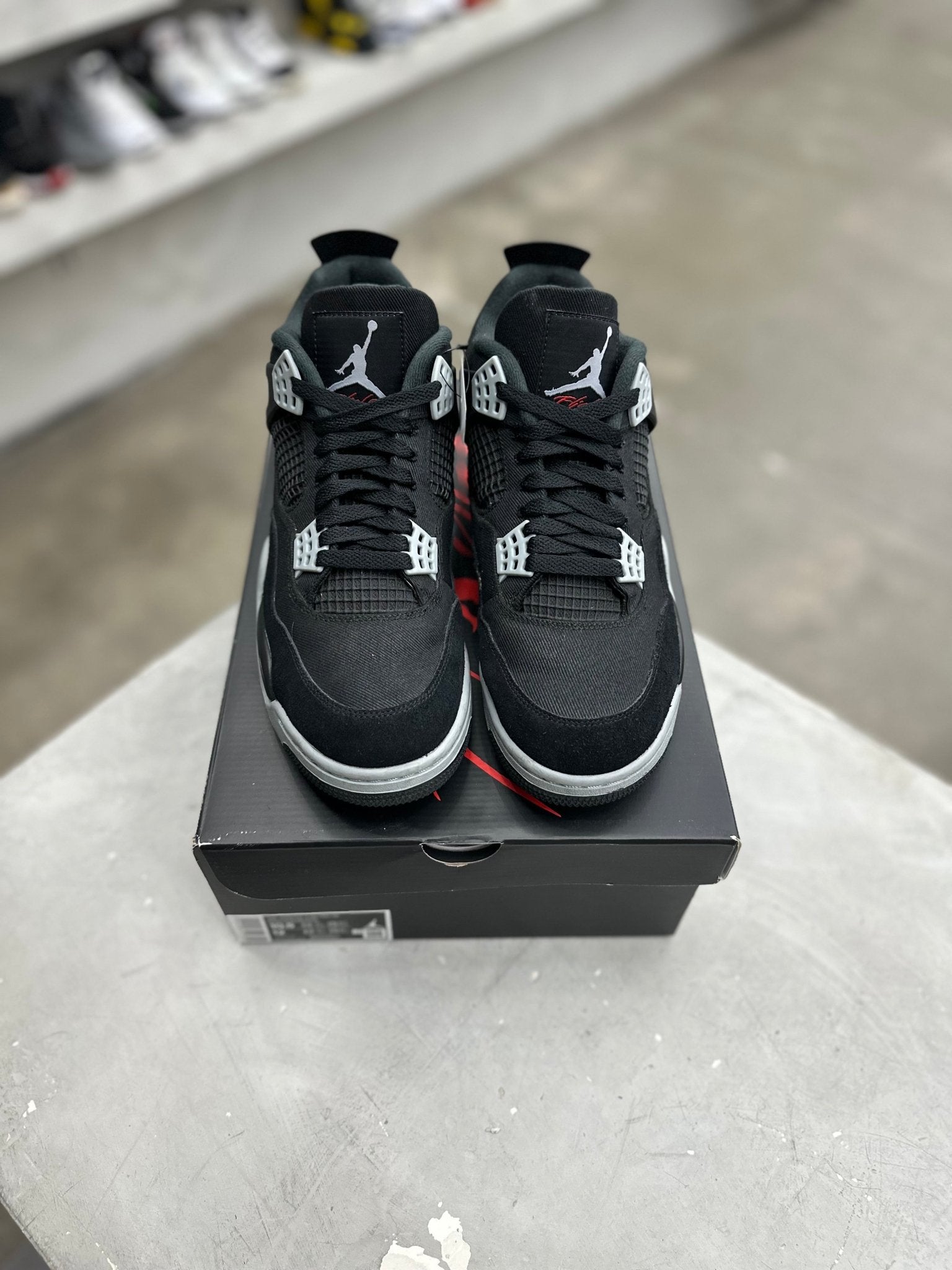 Jordan 4 Retro SE Black Canvas Sz 10.5 (PREOWNED) - Restock AveJordan 4 Retro SE Black Canvas Sz 10.5 (PREOWNED)Restock AveRestock Ave10.538640243Restock Ave