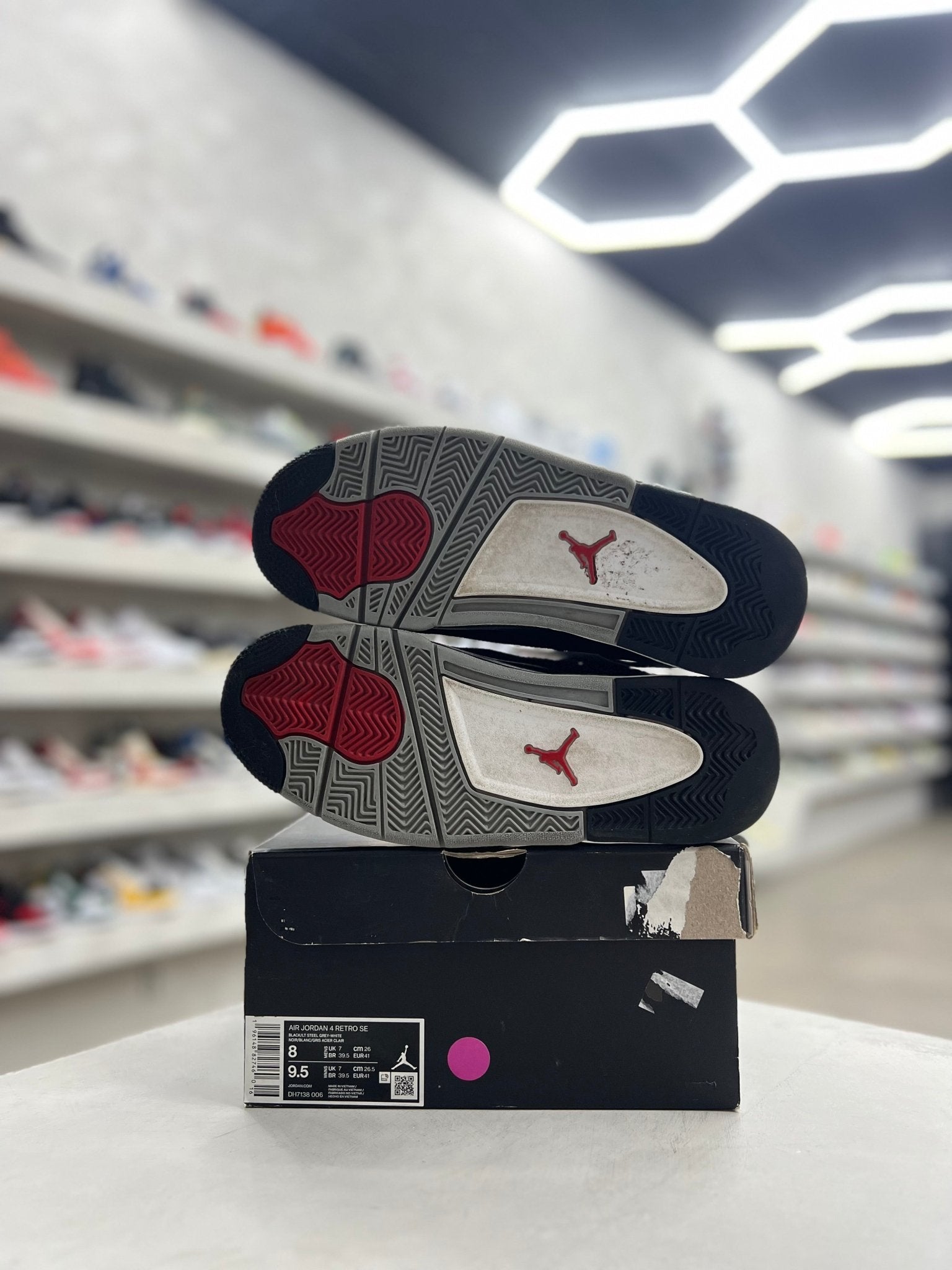 Jordan 4 Retro SE Black Canvas Sz 8 (PREOWNED) - Restock AveJordan 4 Retro SE Black Canvas Sz 8 (PREOWNED)Restock AveRestock Ave803348595Restock Ave