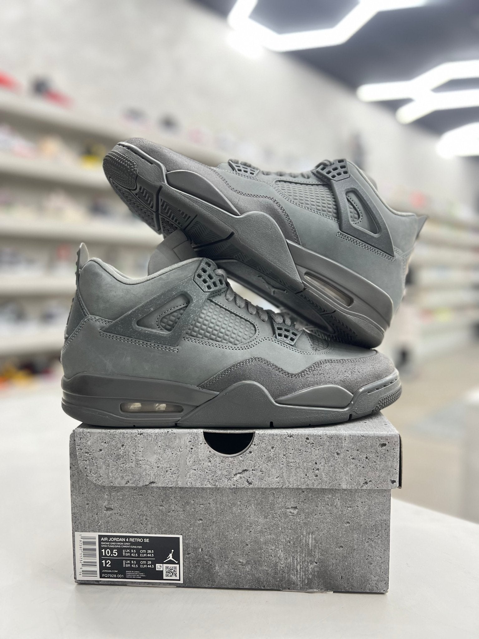 Jordan 4 Retro SE Paris Olympics Wet Cement Sz 10.5 (PREOWNED) - Restock AveJordan 4 Retro SE Paris Olympics Wet Cement Sz 10.5 (PREOWNED)Restock AveRestock Ave10.5Restock Ave