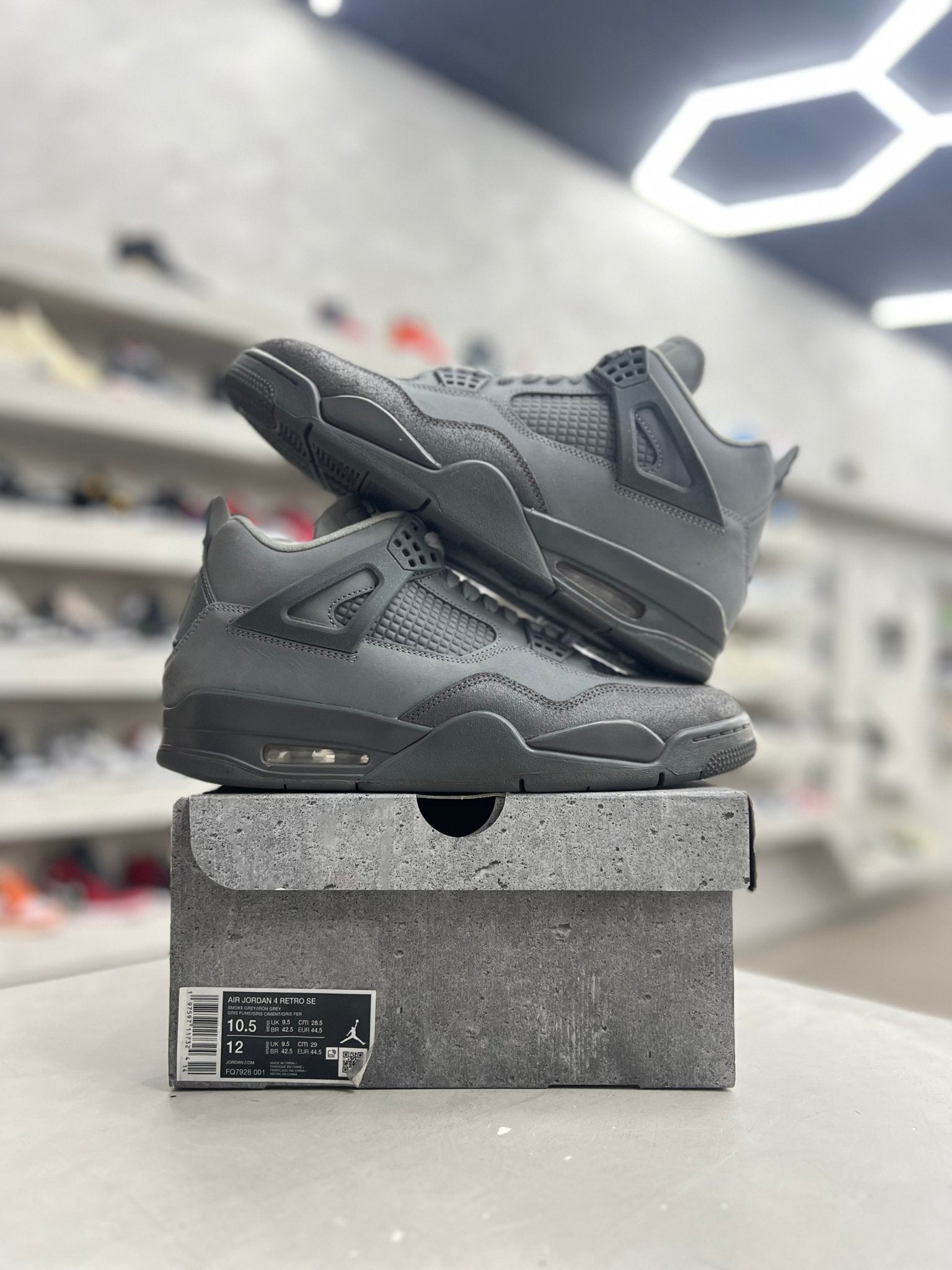 Jordan 4 Retro SE Paris Olympics Wet Cement Sz 10.5 (PREOWNED) - Restock AveJordan 4 Retro SE Paris Olympics Wet Cement Sz 10.5 (PREOWNED)Restock AveRestock Ave10.5Restock Ave