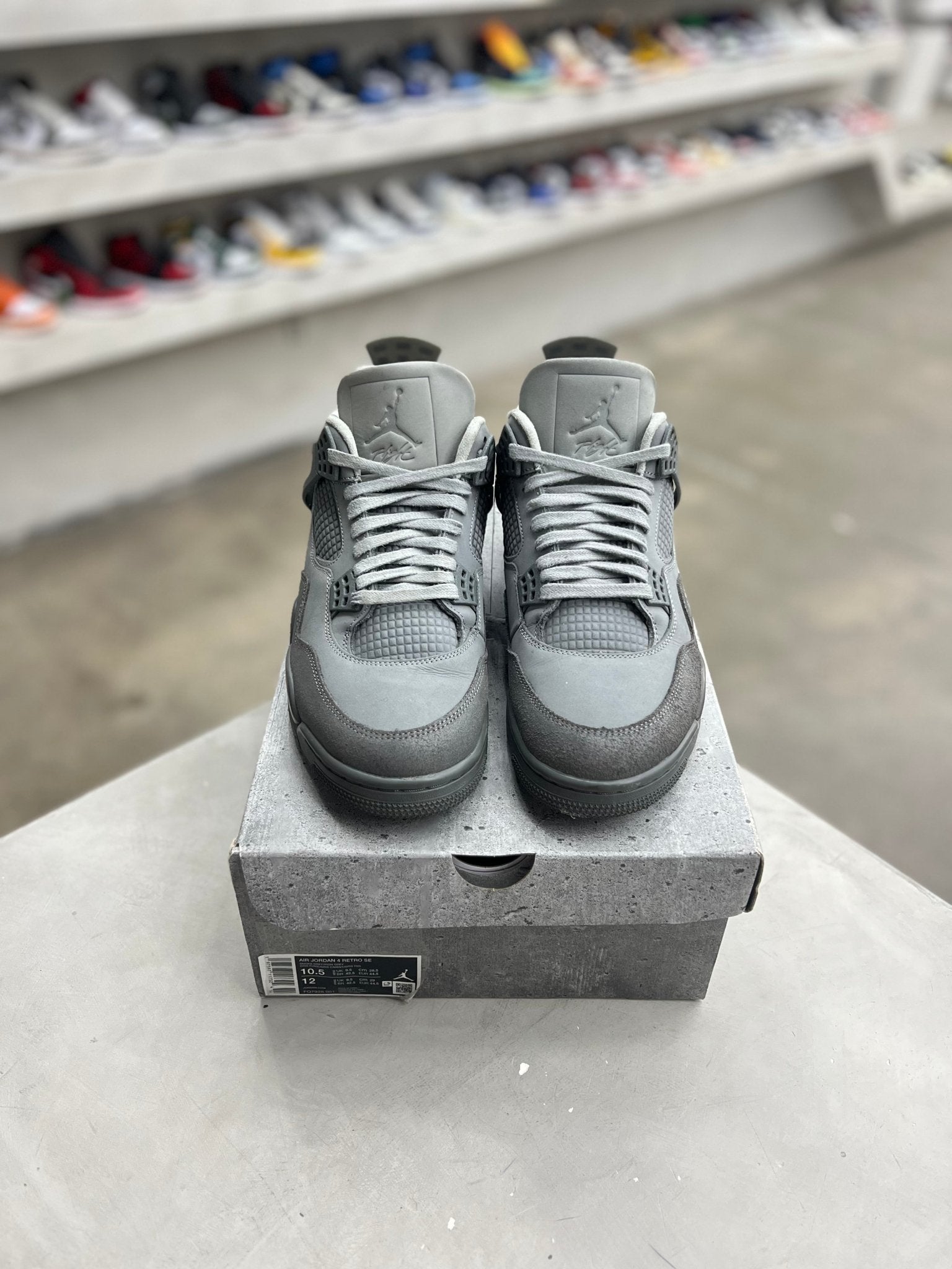 Jordan 4 Retro SE Paris Olympics Wet Cement Sz 10.5 (PREOWNED) - Restock AveJordan 4 Retro SE Paris Olympics Wet Cement Sz 10.5 (PREOWNED)Restock AveRestock Ave10.5Restock Ave