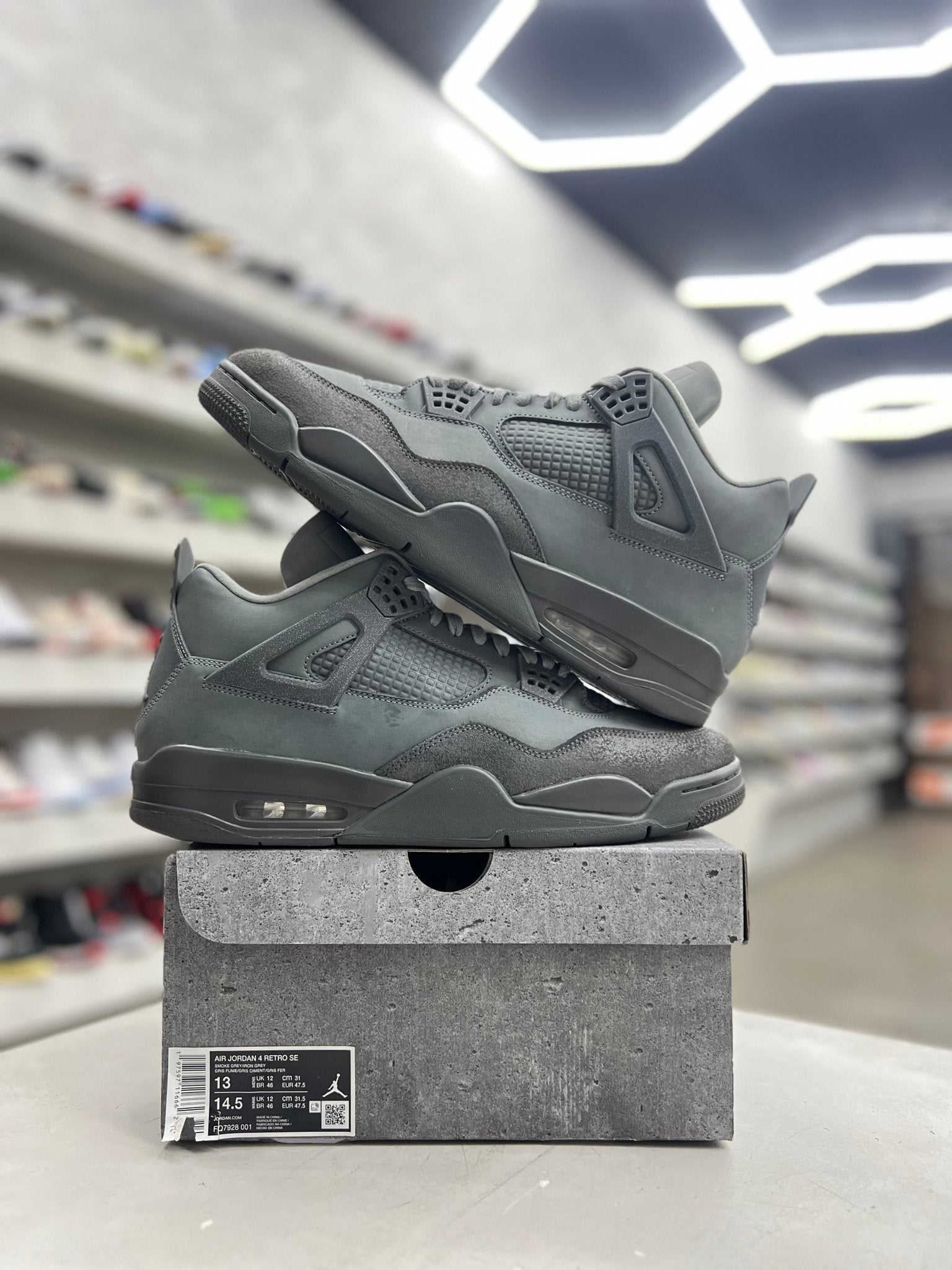 Jordan 4 Retro SE Paris Olympics Wet Cement Sz 13 (PREOWNED) - Restock AveJordan 4 Retro SE Paris Olympics Wet Cement Sz 13 (PREOWNED)Restock AveRestock Ave13Restock Ave