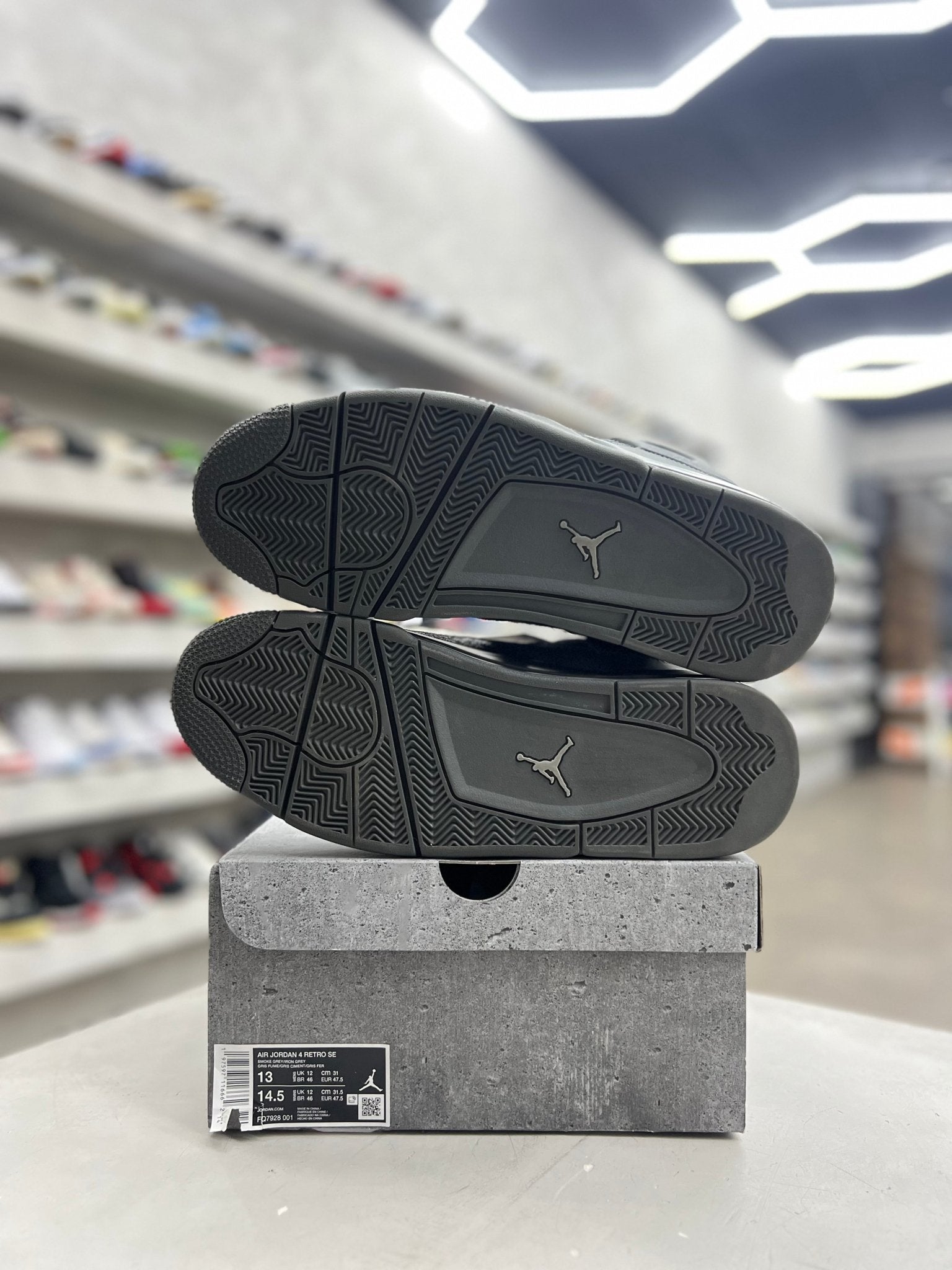 Jordan 4 Retro SE Paris Olympics Wet Cement Sz 13 (PREOWNED) - Restock AveJordan 4 Retro SE Paris Olympics Wet Cement Sz 13 (PREOWNED)Restock AveRestock Ave13Restock Ave