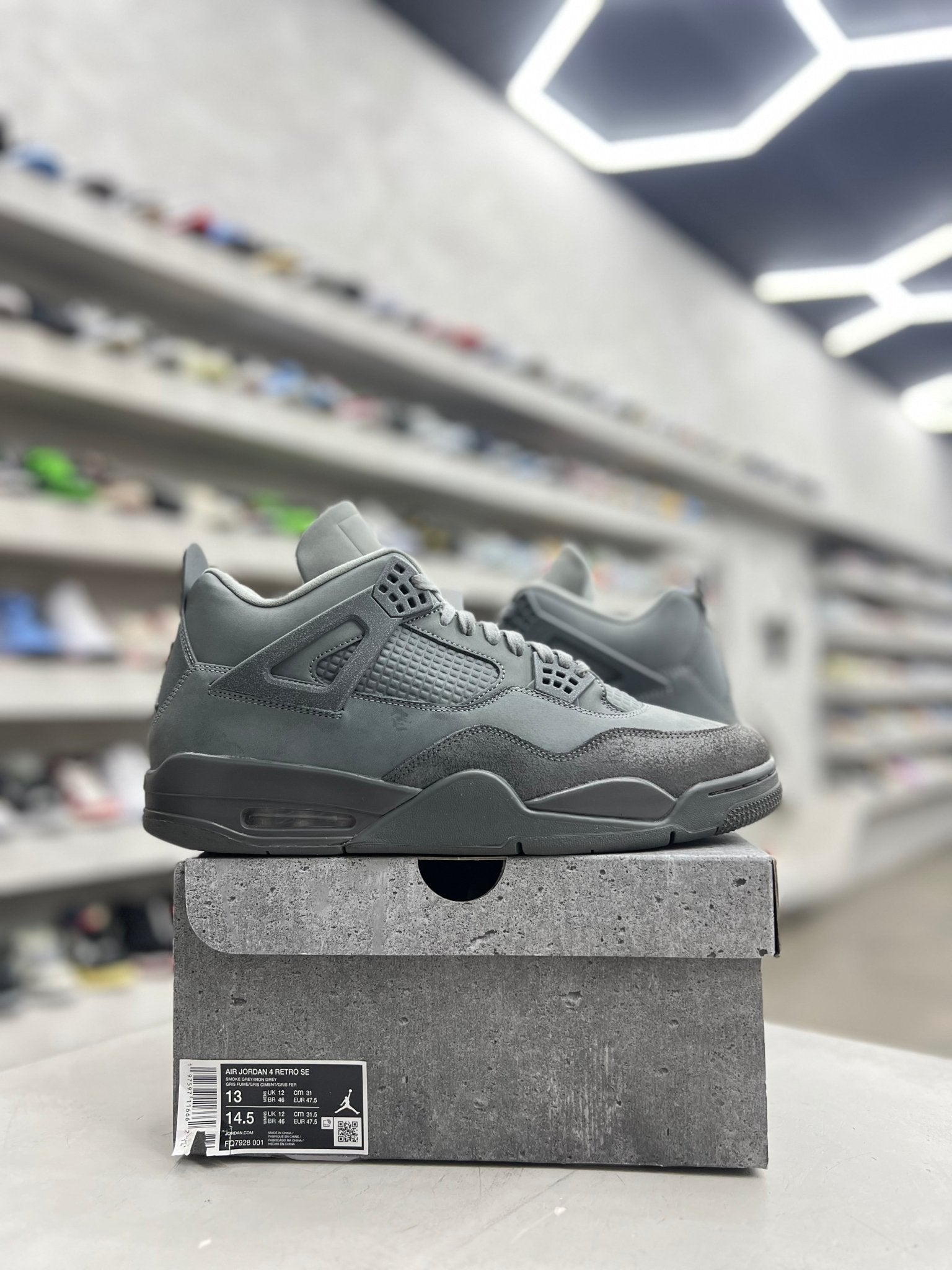 Jordan 4 Retro SE Paris Olympics Wet Cement Sz 13 (PREOWNED) - Restock AveJordan 4 Retro SE Paris Olympics Wet Cement Sz 13 (PREOWNED)Restock AveRestock Ave13Restock Ave