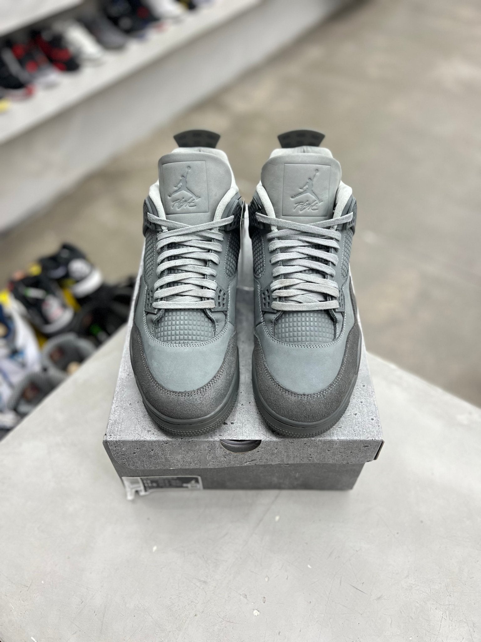 Jordan 4 Retro SE Paris Olympics Wet Cement Sz 13 (PREOWNED