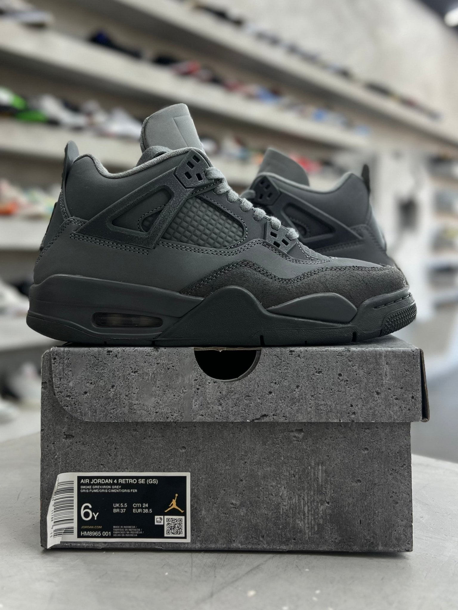 Jordan 4 Retro SE Paris Olympics Wet Cement Sz 6Y (PREOWNED) - Restock AveJordan 4 Retro SE Paris Olympics Wet Cement Sz 6Y (PREOWNED)Restock AveRestock Ave6y78271859Restock Ave