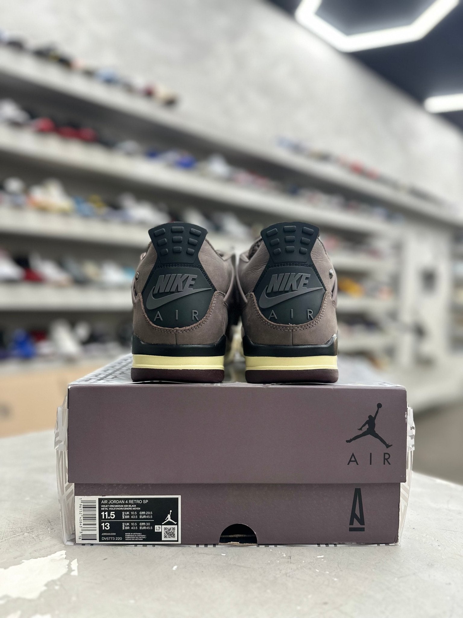 Jordan 4 Retro SP A Ma Maniére Violet Ore Sz W13/11.5 - Restock AveJordan 4 Retro SP A Ma Maniére Violet Ore Sz W13/11.5Restock AveRestock Avew13/11.5menRestock Ave