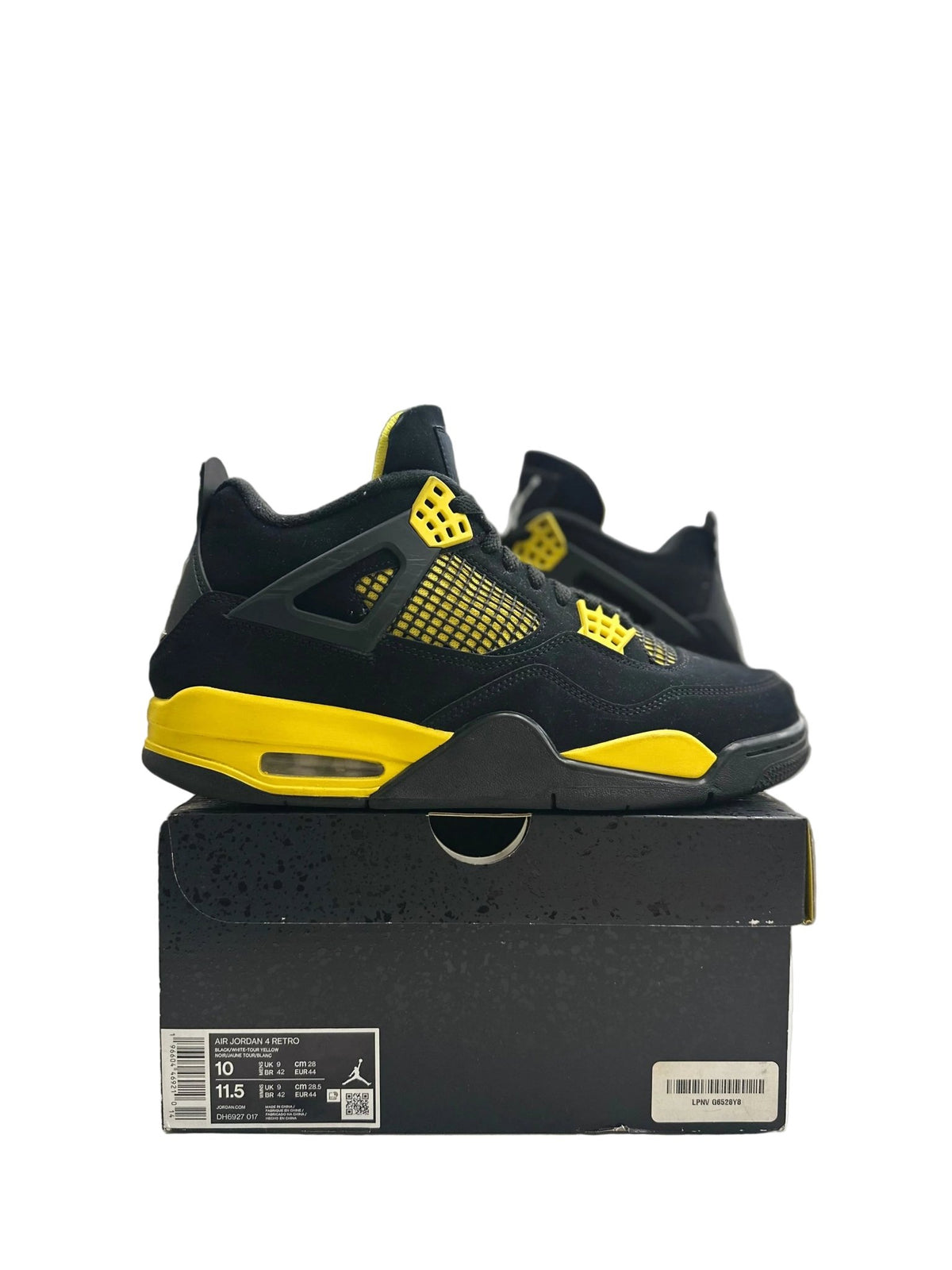 Jordan 4 Retro Thunder Sz 10 (PREOWNED) - Restock AveJordan 4 Retro Thunder Sz 10 (PREOWNED)Restock AveRestock Ave10Restock Ave