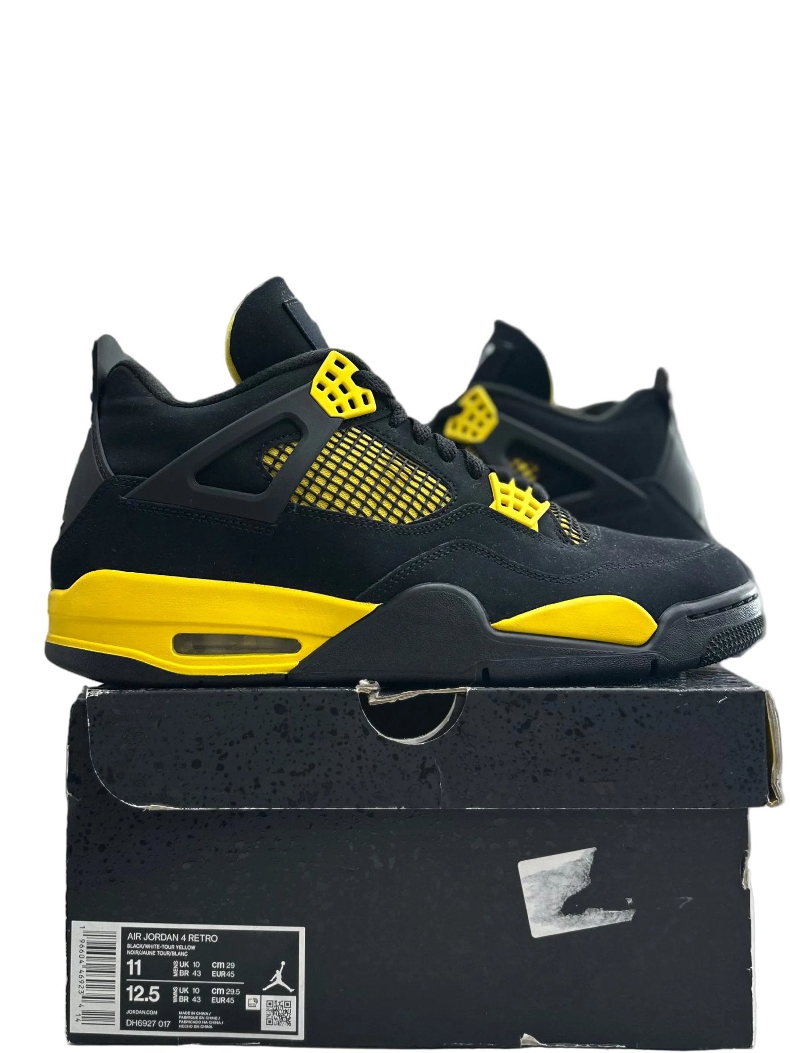Jordan 4 Retro Thunder Sz 11 (PREOWNED) - Restock AveJordan 4 Retro Thunder Sz 11 (PREOWNED)Restock AveRestock Ave11Restock Ave