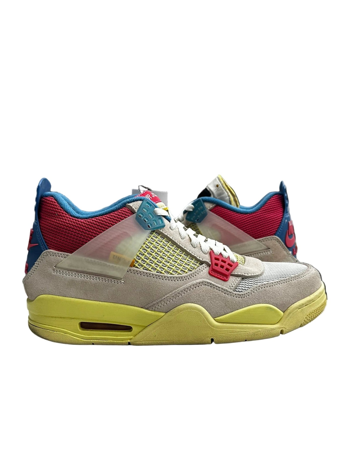 Jordan 4 Retro Union Guava Ice Sz 9 (PREOWNED) (NO BOX) - Restock AveJordan 4 Retro Union Guava Ice Sz 9 (PREOWNED) (NO BOX)Restock AveRestock Ave9Restock Ave