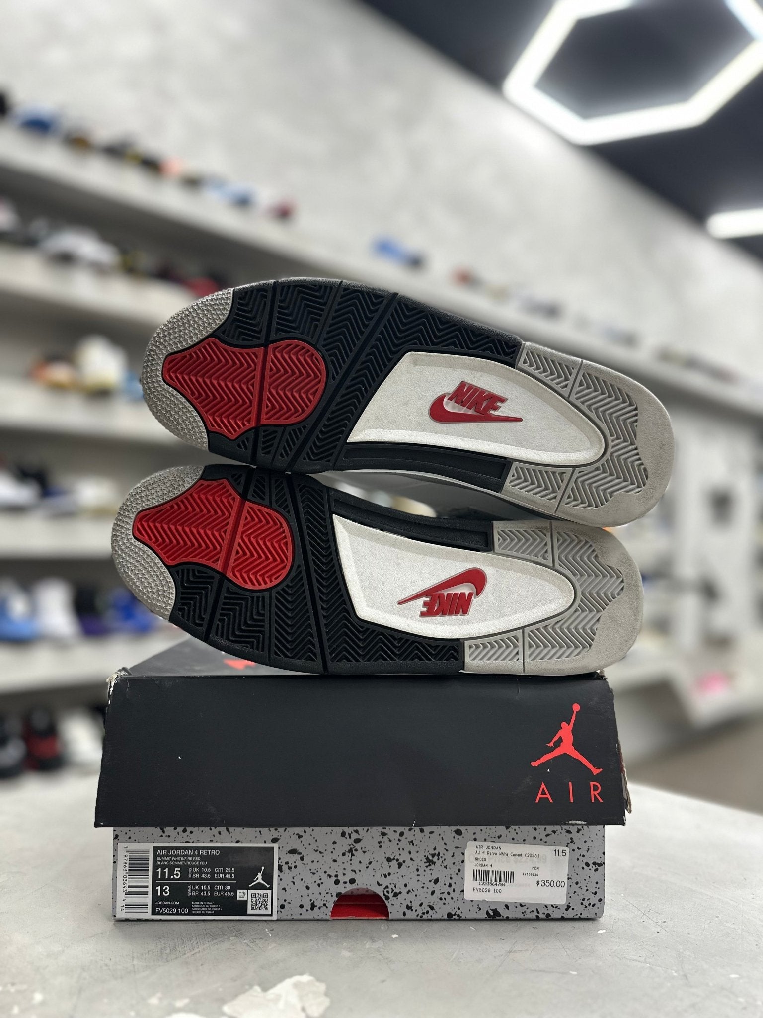 Jordan 4 Retro White Cement Sz 11.5 (PREOWNED) - Restock AveJordan 4 Retro White Cement Sz 11.5 (PREOWNED)Restock AveRestock Ave11.5Restock Ave