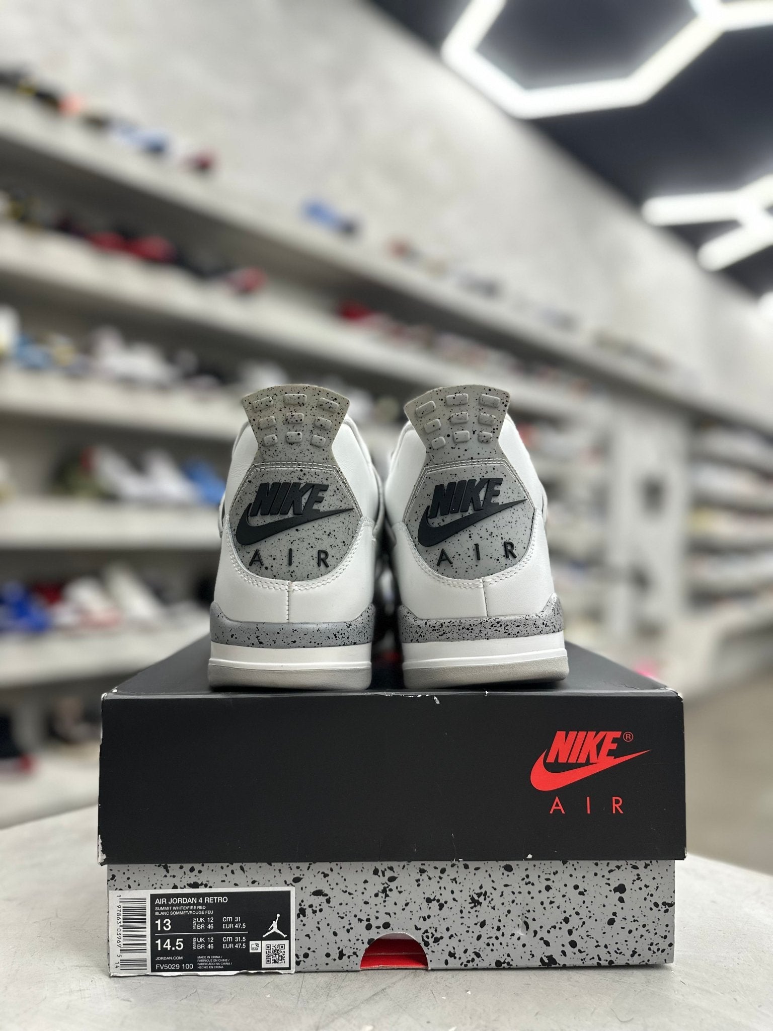 Jordan 4 Retro White Cement Sz 13 (PREOWNED) - Restock AveJordan 4 Retro White Cement Sz 13 (PREOWNED)Restock AveRestock Ave13Restock Ave