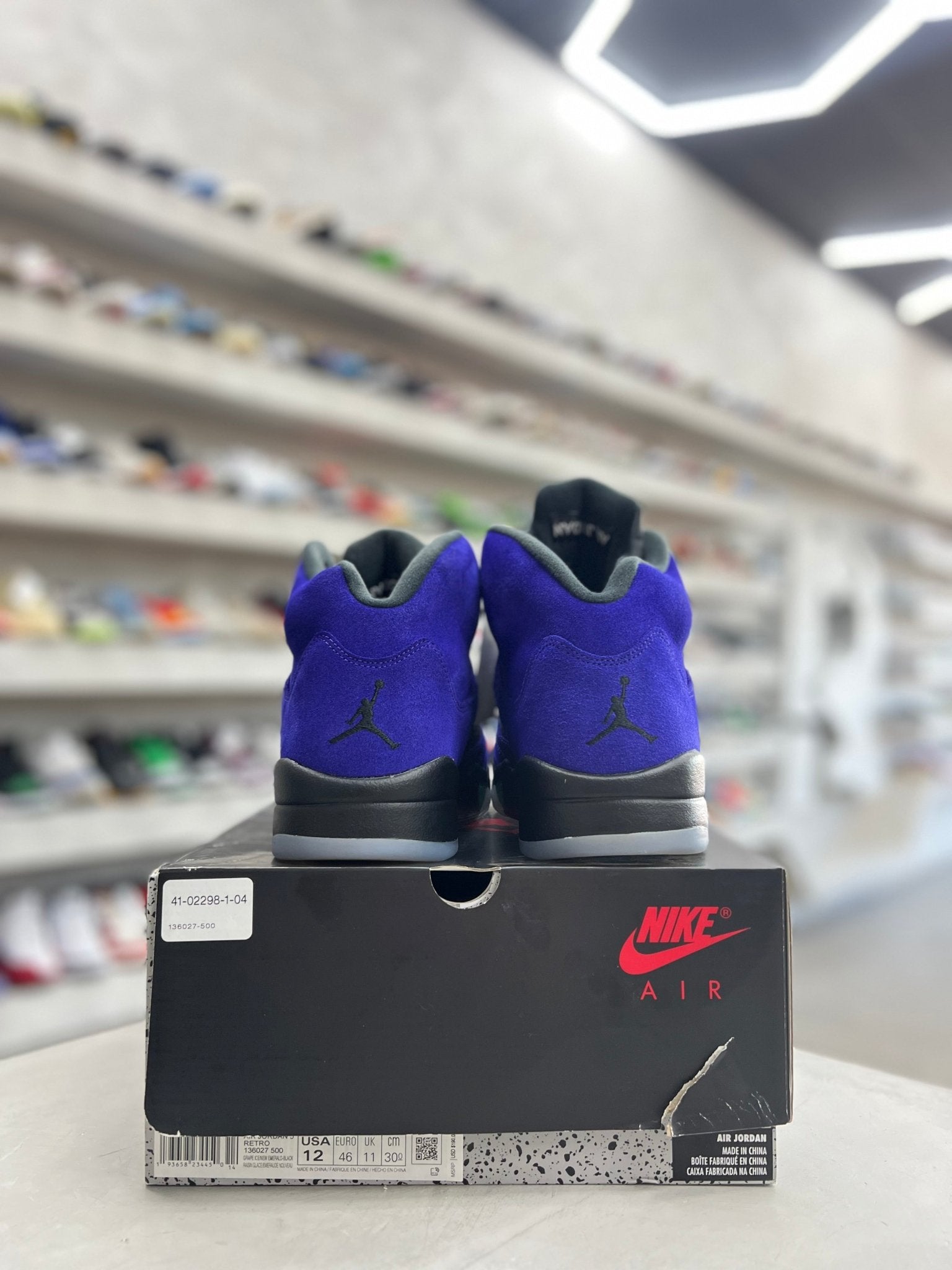 Jordan 5 Retro Alternate Grape Sz 12 (PREOWNED) - Restock AveJordan 5 Retro Alternate Grape Sz 12 (PREOWNED)Restock AveRestock Ave1231549555Restock Ave