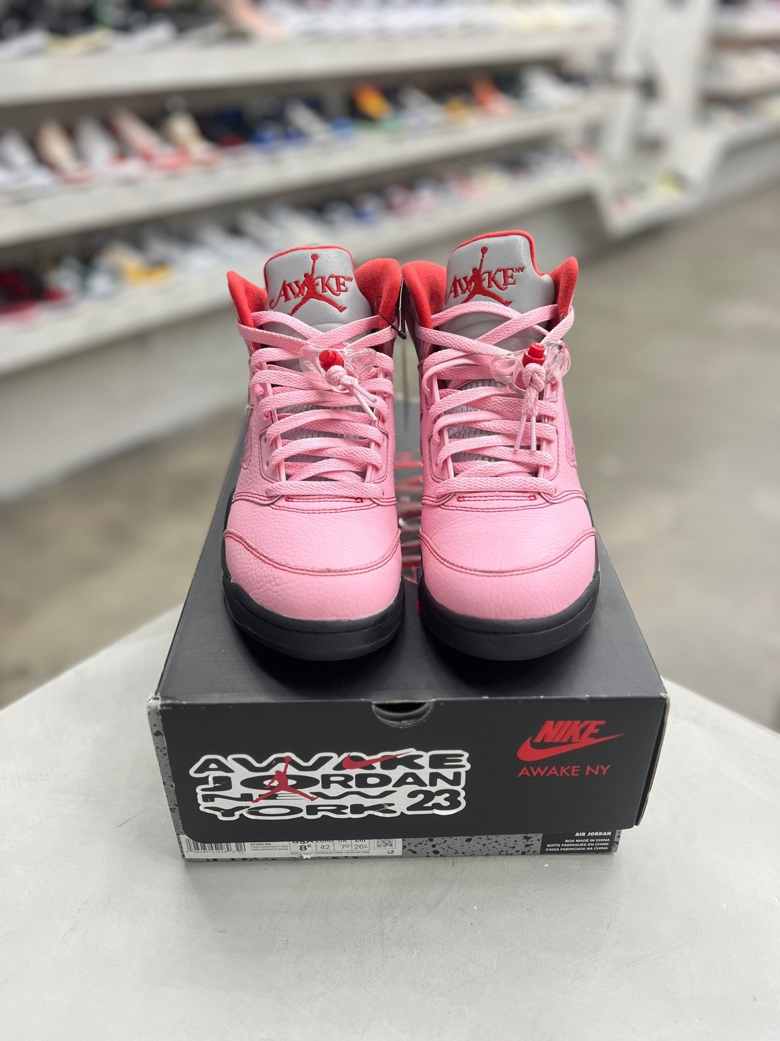 Jordan 5 Retro Awake NY Arctic Pink Sz 8.5 (PREOWNED) - Restock AveJordan 5 Retro Awake NY Arctic Pink Sz 8.5 (PREOWNED)Restock AveRestock Ave8.568138099Restock Ave