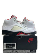 Jordan 5 Retro Fire Red Silver Tongue Sz 10 (PREOWNED) - Restock AveJordan 5 Retro Fire Red Silver Tongue Sz 10 (PREOWNED)Restock AveRestock Ave10Restock Ave