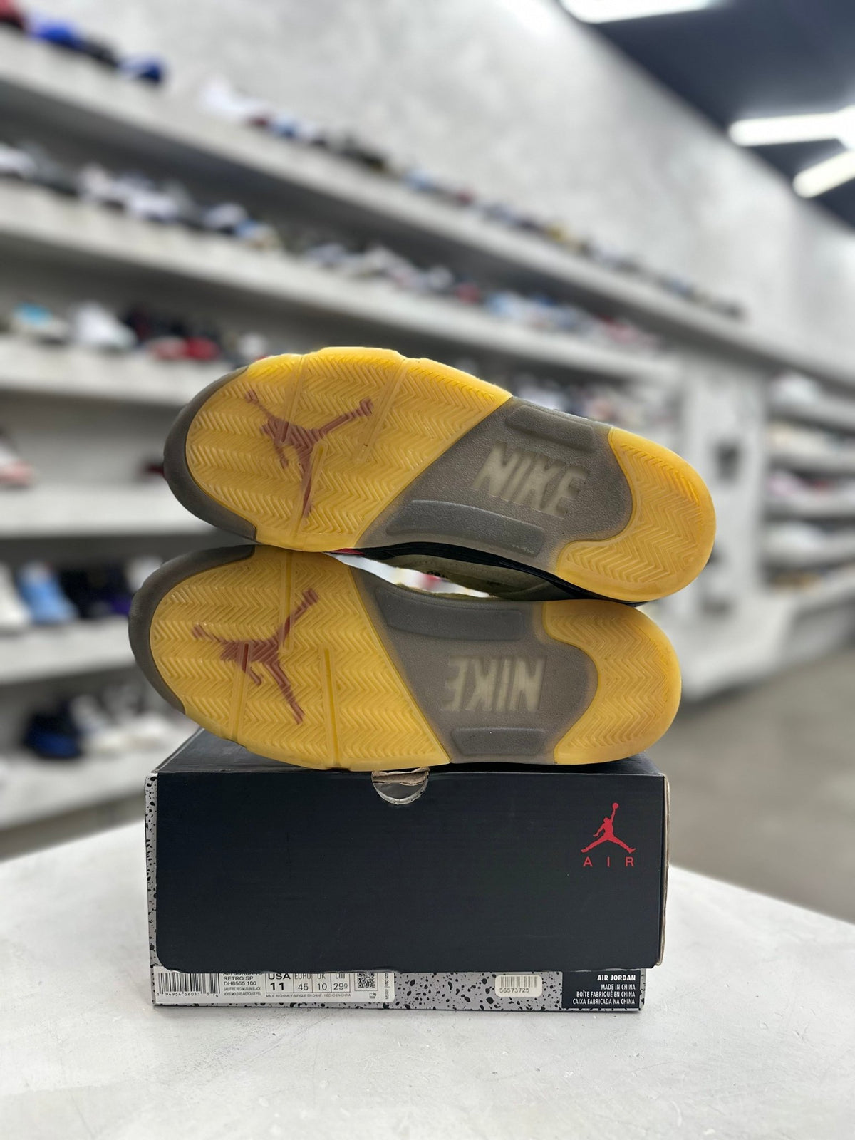 Jordan 5 Retro Off-White Sail Sz 11 (PREOWNED) - Restock AveJordan 5 Retro Off-White Sail Sz 11 (PREOWNED)Restock AveRestock Ave1131442035Restock Ave