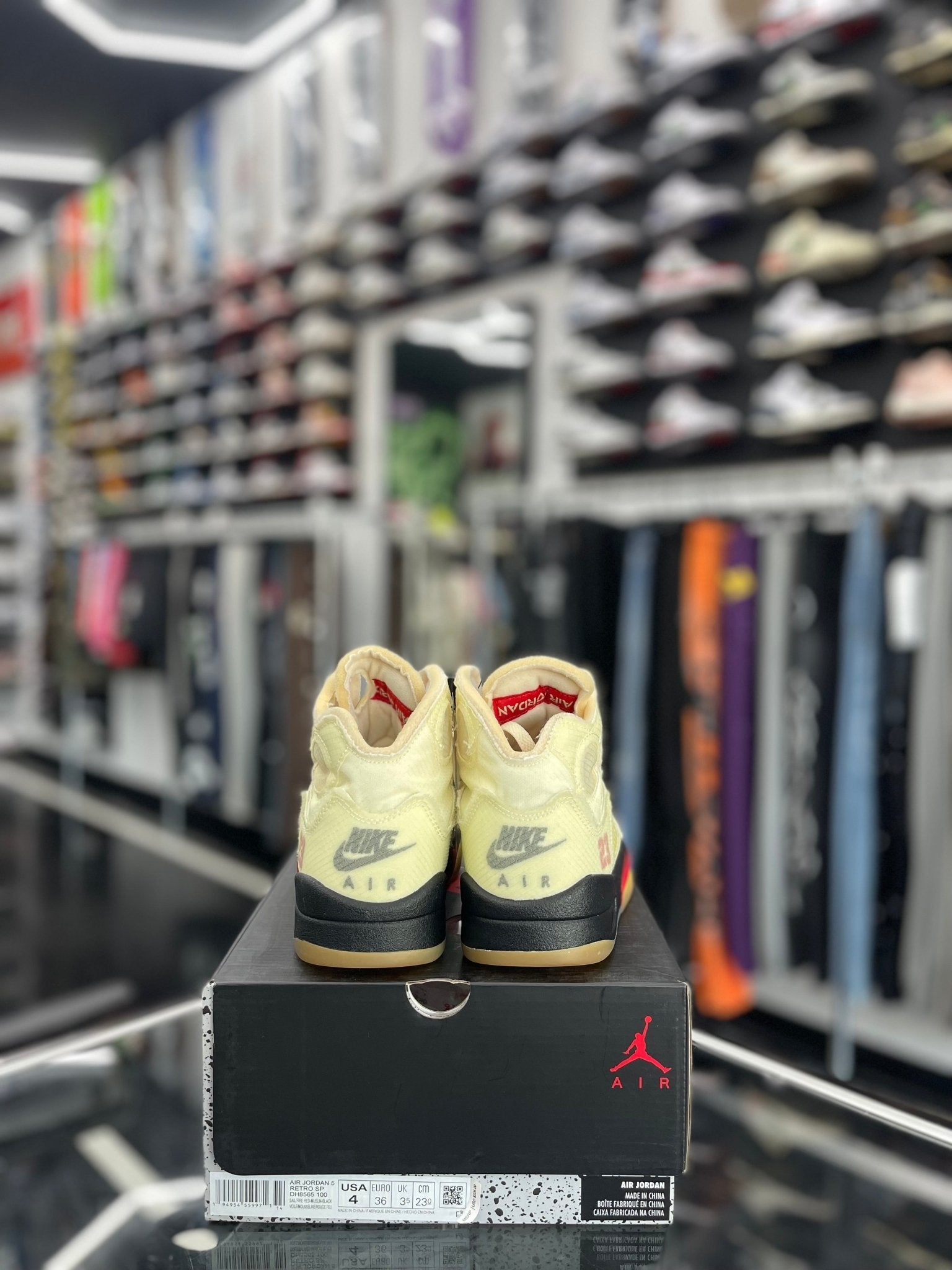 jordan 5 off white sail restock
