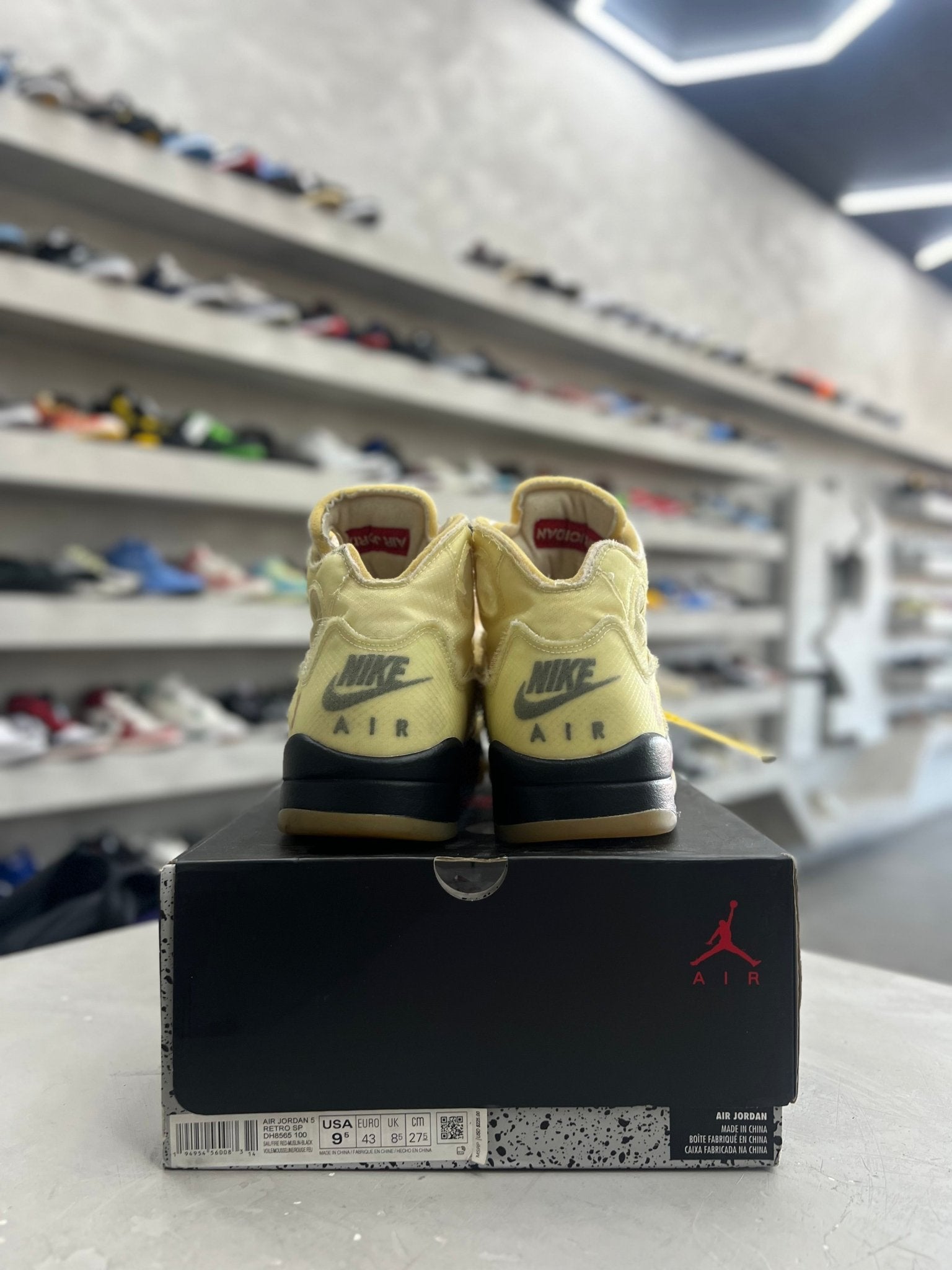 Jordan 5 Retro Off - White Sail Sz 9.5 (PREOWNED) - Restock AveJordan 5 Retro Off - White Sail Sz 9.5 (PREOWNED)Restock AveRestock Ave9.5Restock Ave